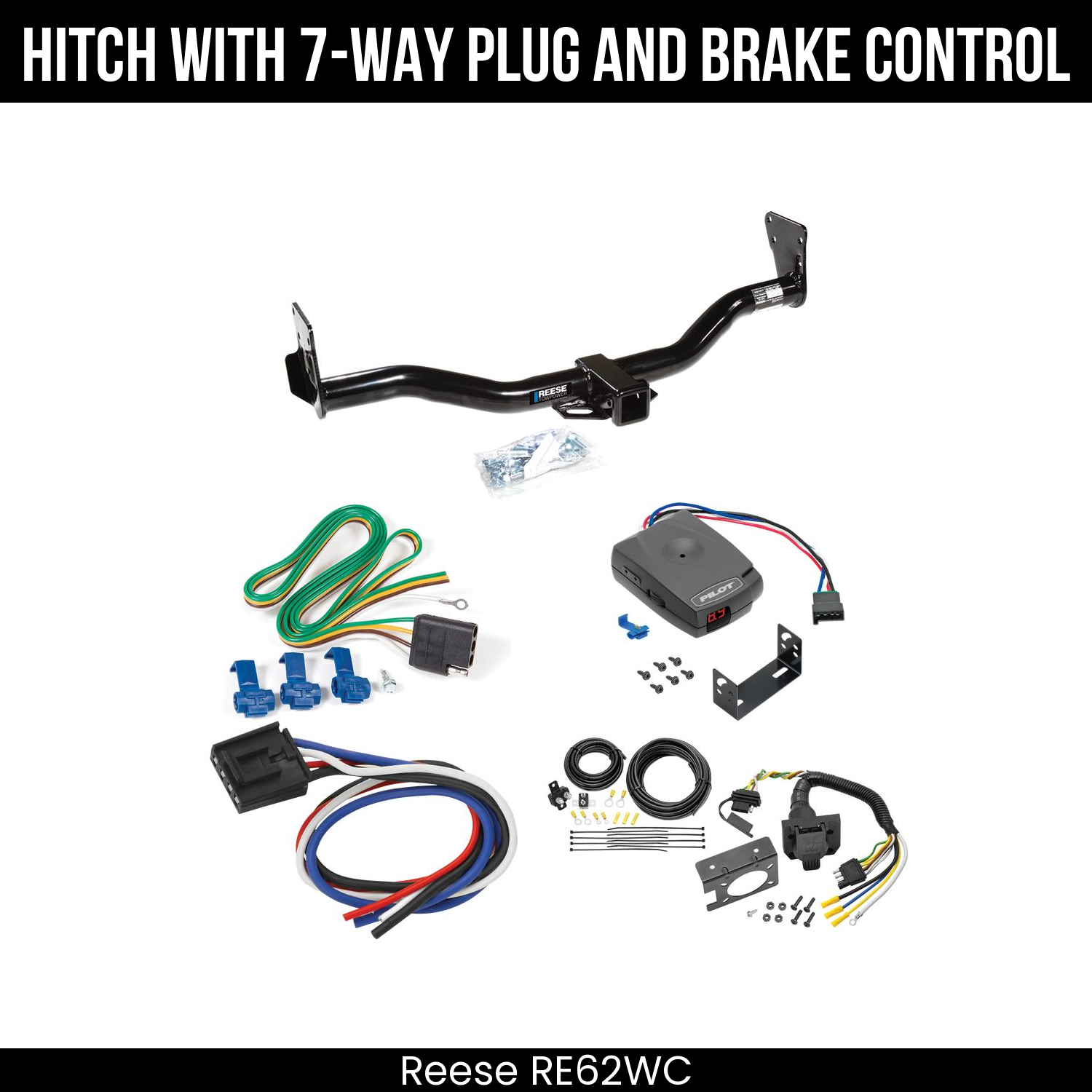 Trailer Hitch , 7-Way , Pro Series Pilot Brake Control