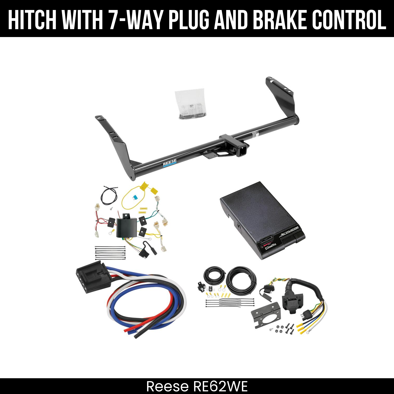 Trailer Hitch , 7-Way , Draw-Tite Activator Brake Control