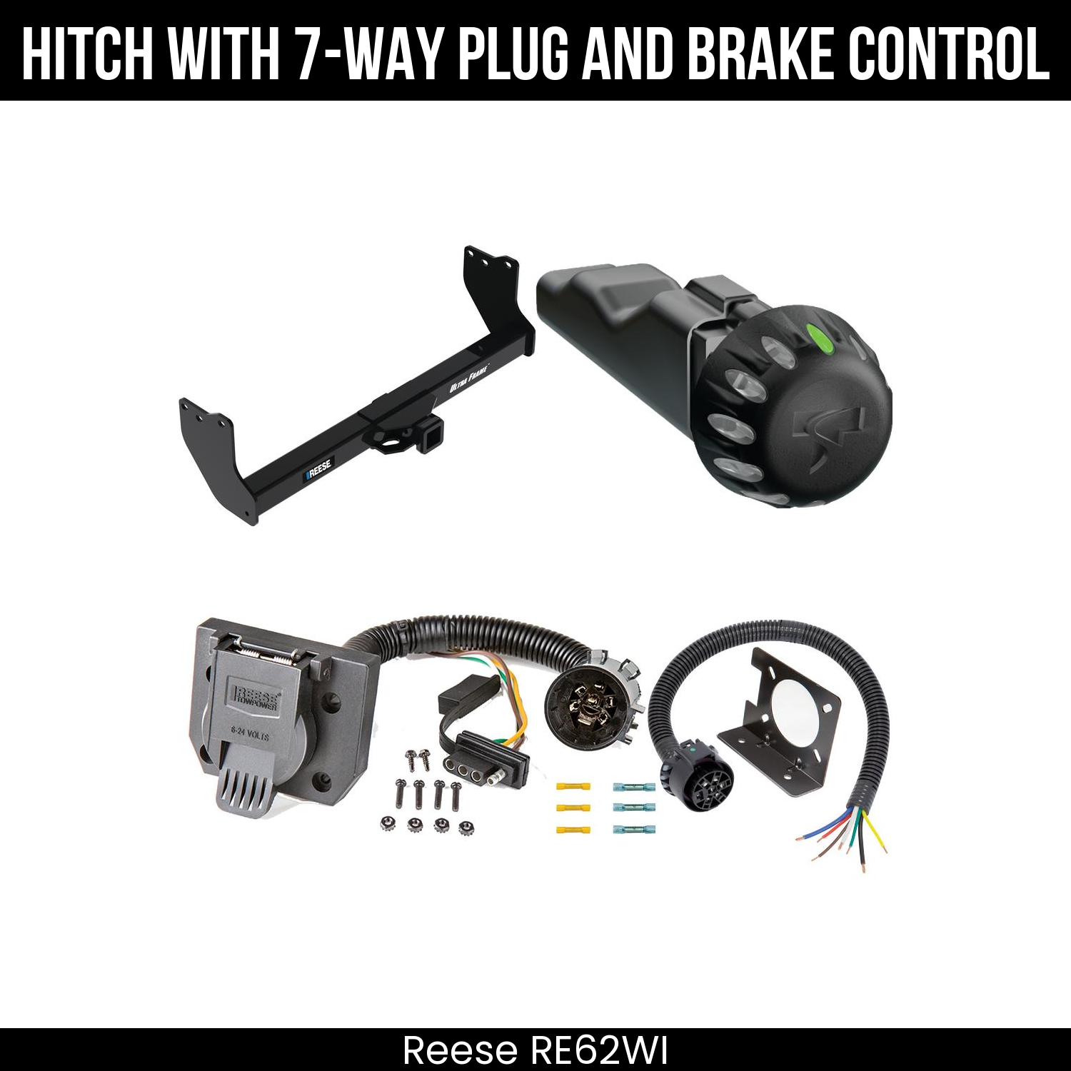 Trailer Hitch , 7-Way , Tekonsha Voyager iD Smart Brake Control