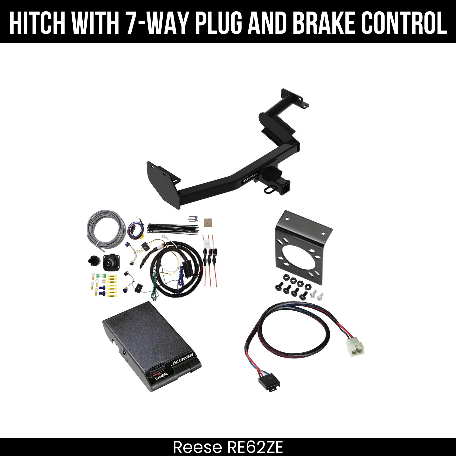 Trailer Hitch , 7-Way , Draw-Tite Activator Brake Control