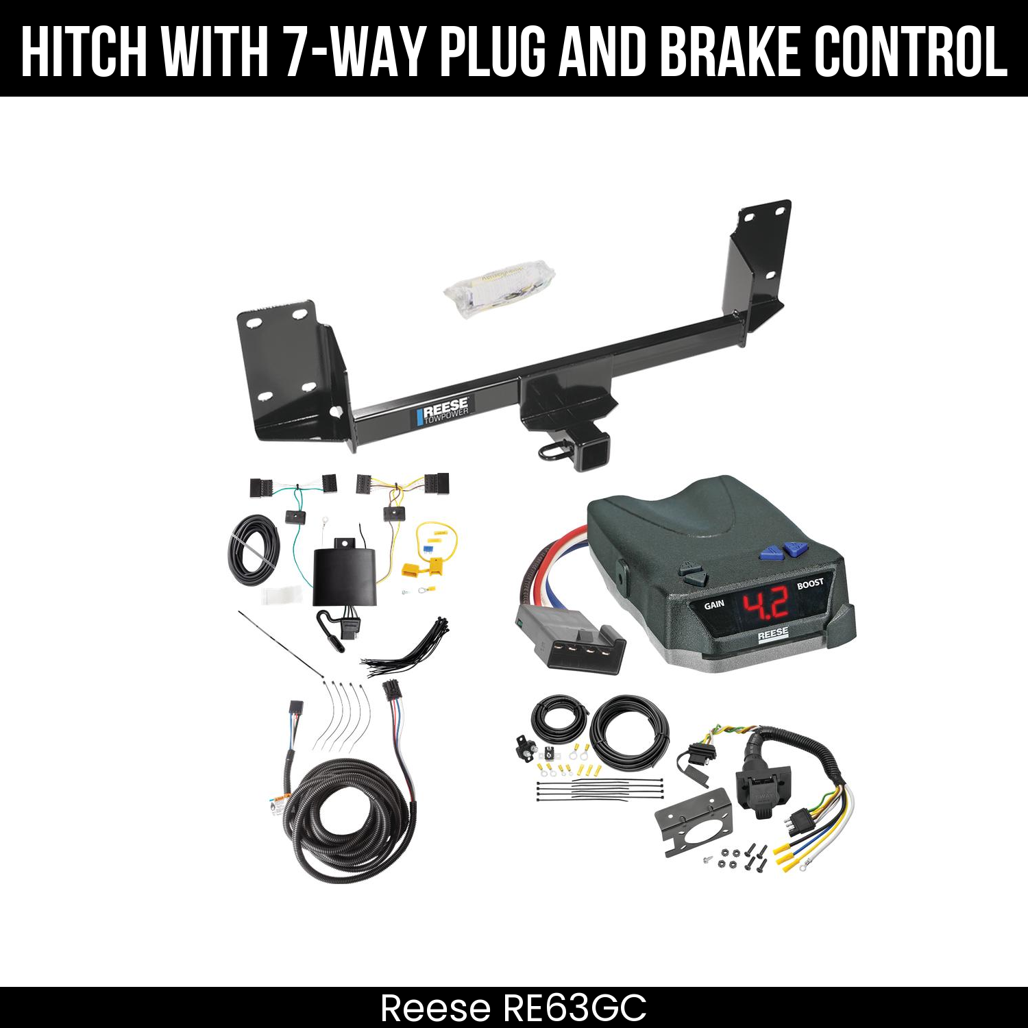 Trailer Hitch , 7-Way , Reese Brake EVN Control