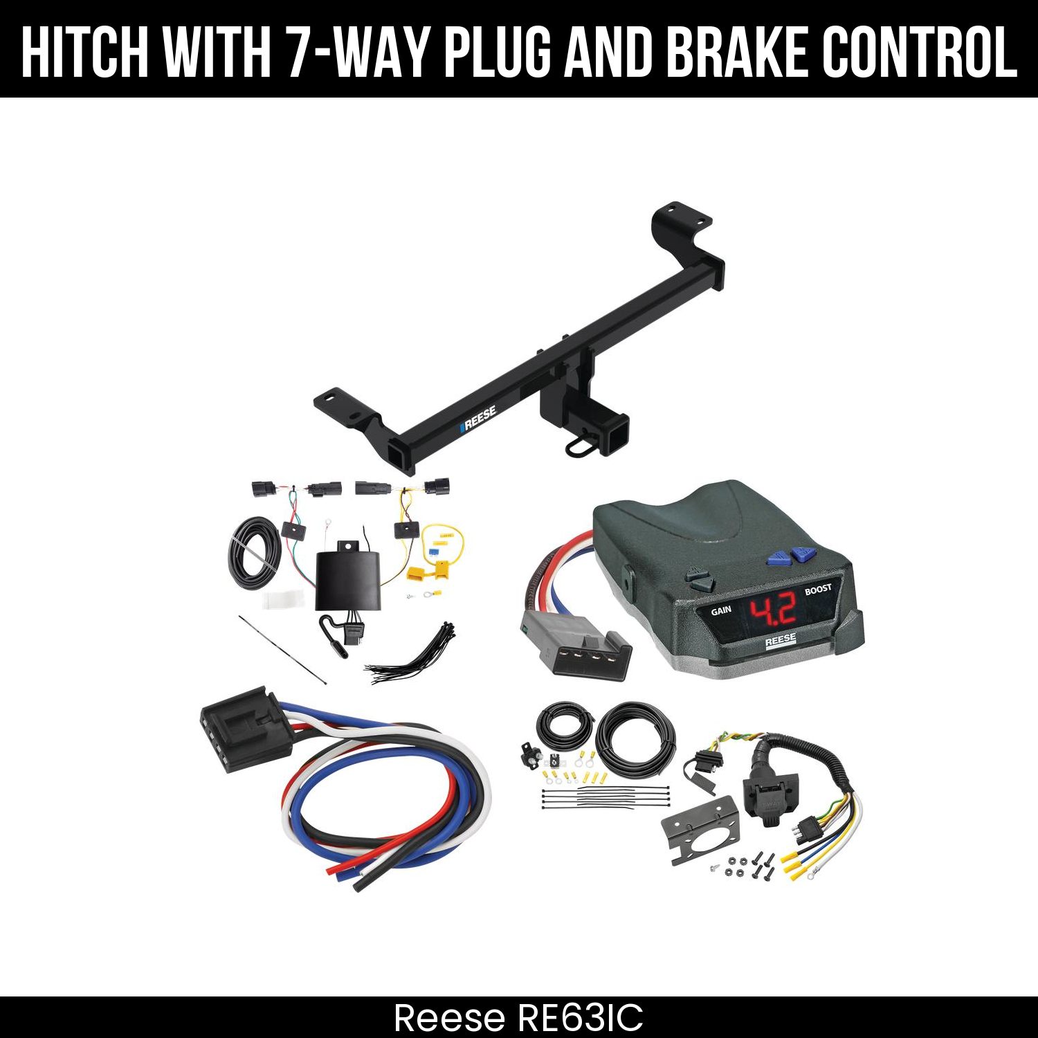 Trailer Hitch , 7-Way , Reese Brake EVN Control