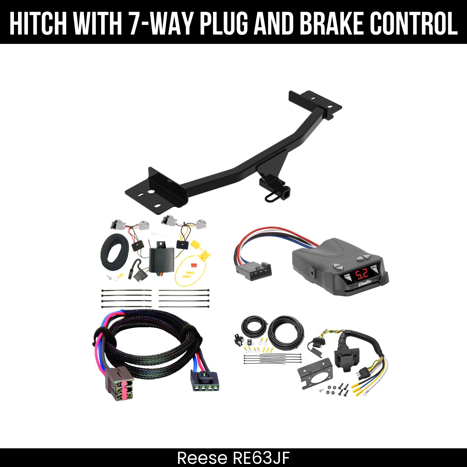 Trailer Hitch , 7-Way , Draw-Tite Activator IV Brake Control