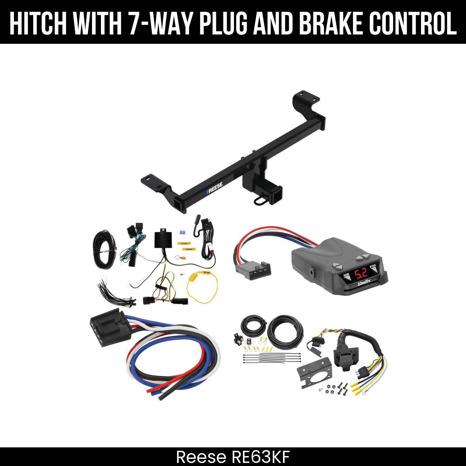 Trailer Hitch , 7-Way , Draw-Tite Activator IV Brake Control