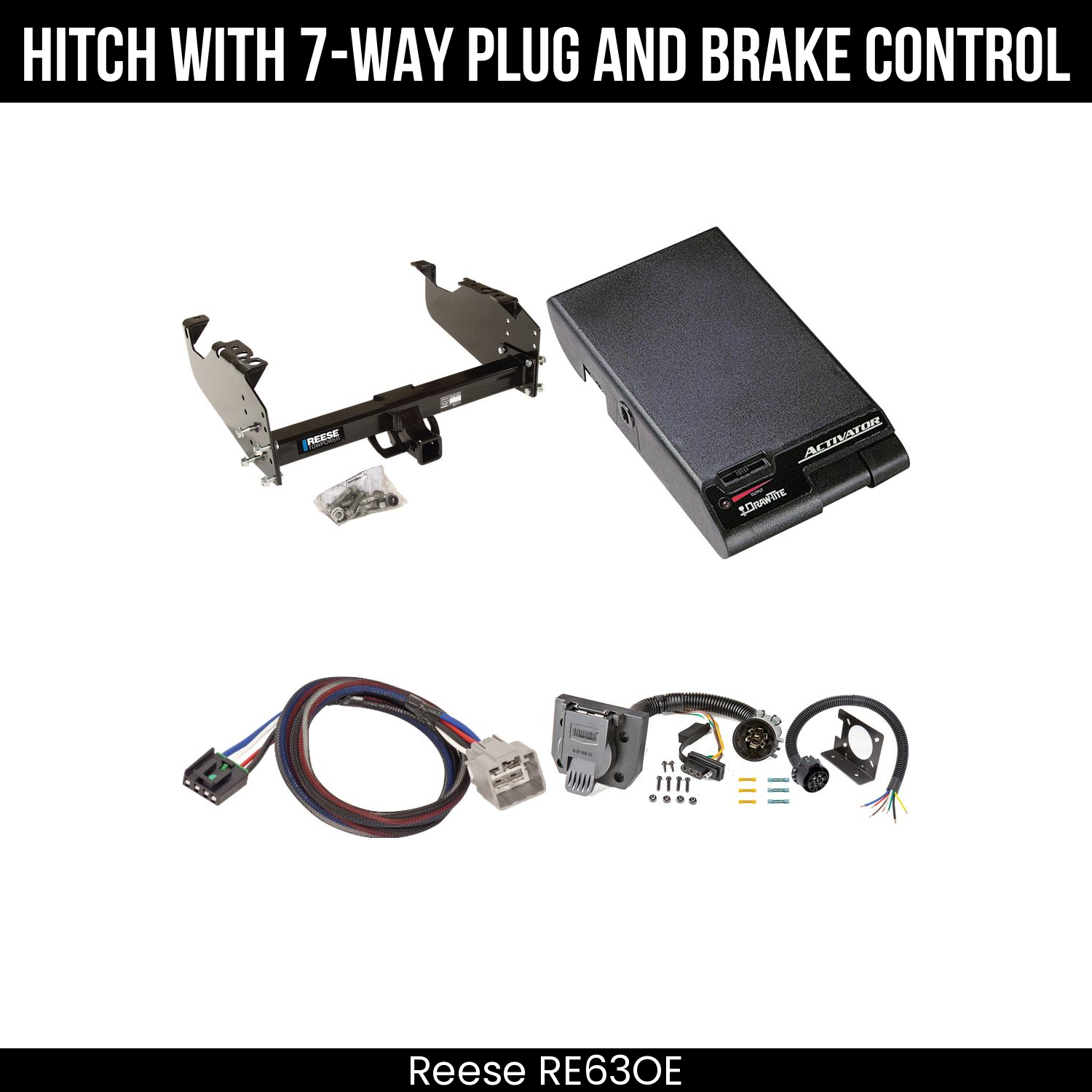 Trailer Hitch , 7-Way , Draw-Tite Activator Brake Control
