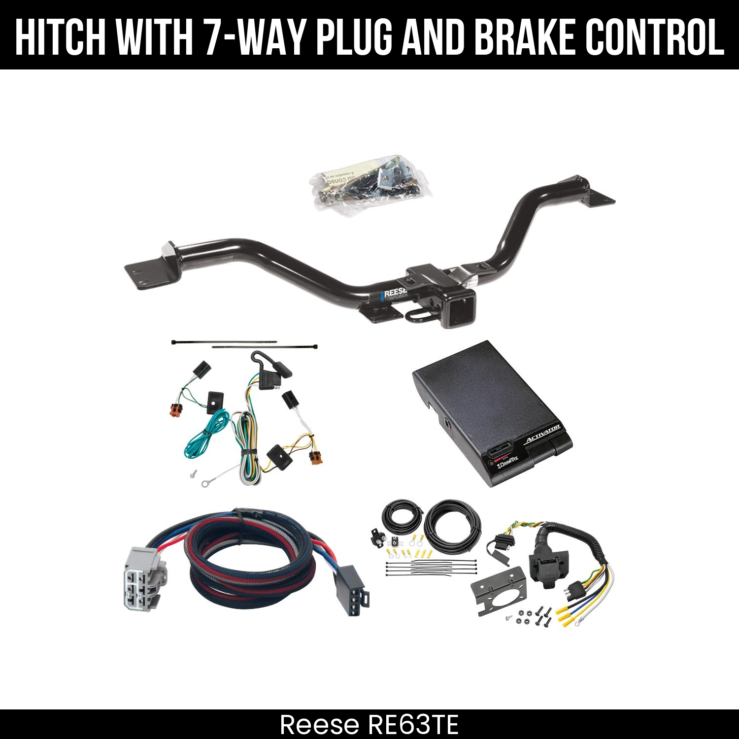 Trailer Hitch , 7-Way , Draw-Tite Activator Brake Control