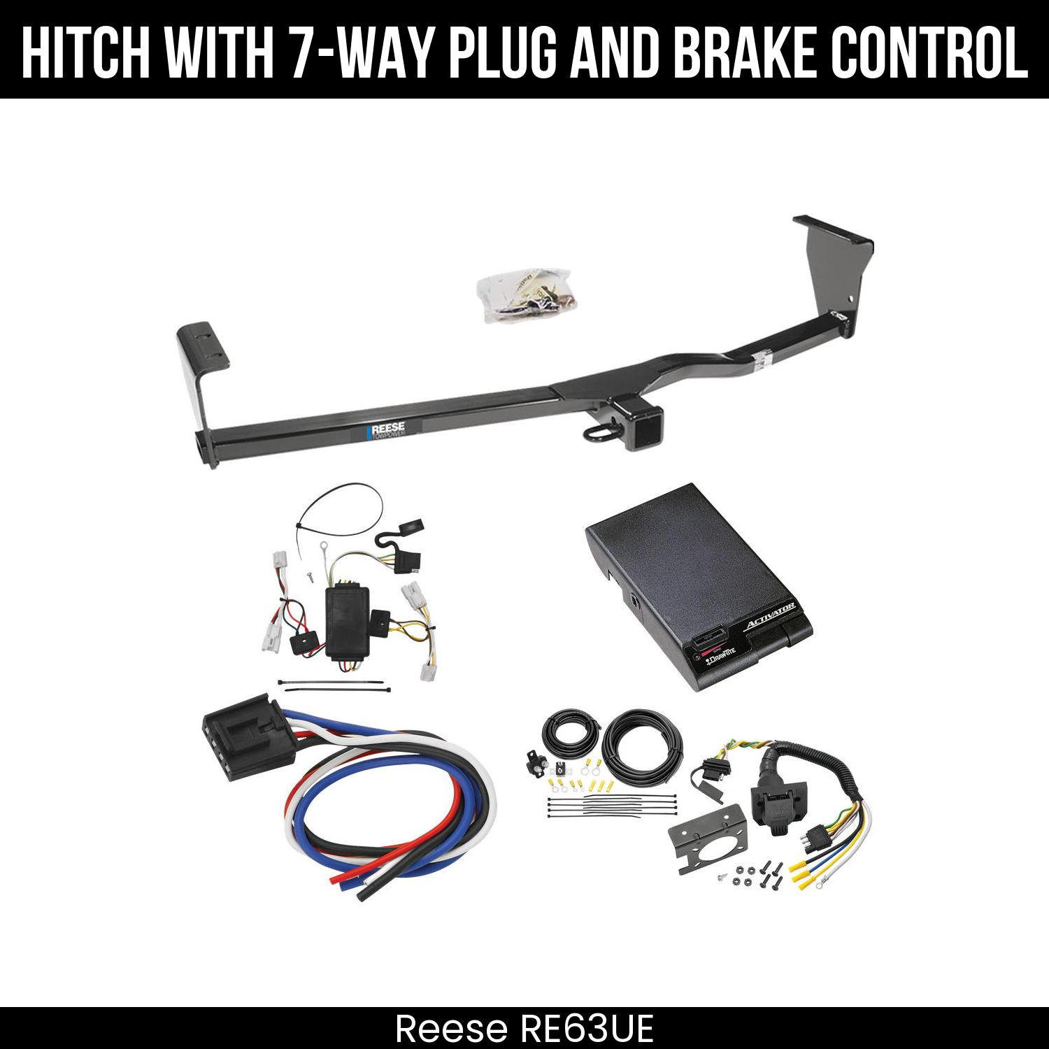 Trailer Hitch , 7-Way , Draw-Tite Activator Brake Control
