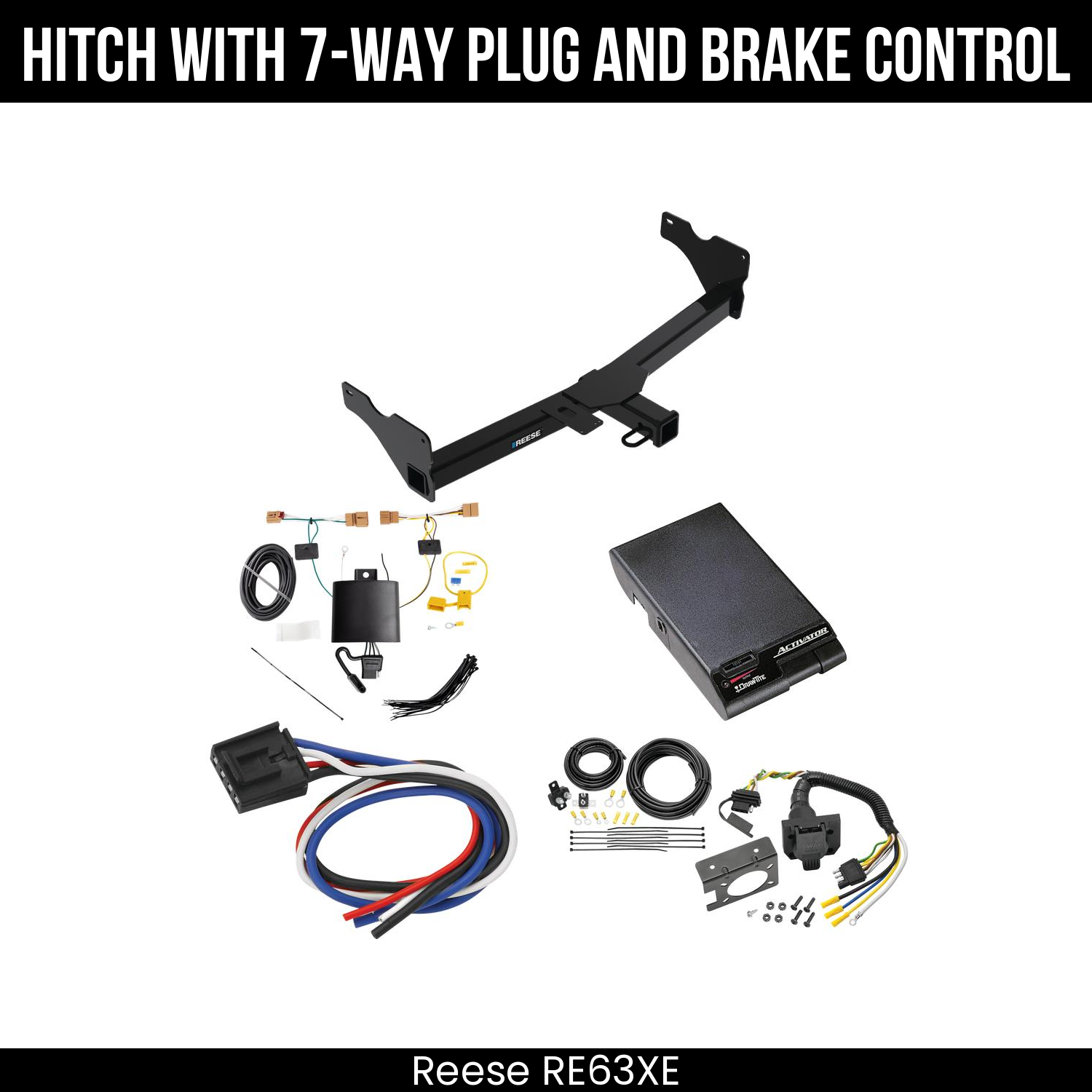 Trailer Hitch , 7-Way , Draw-Tite Activator Brake Control
