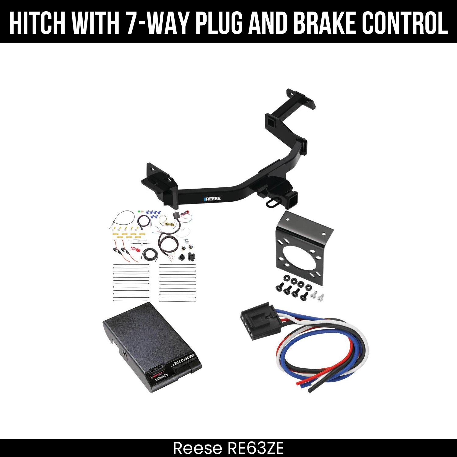 Trailer Hitch , 7-Way , Draw-Tite Activator Brake Control