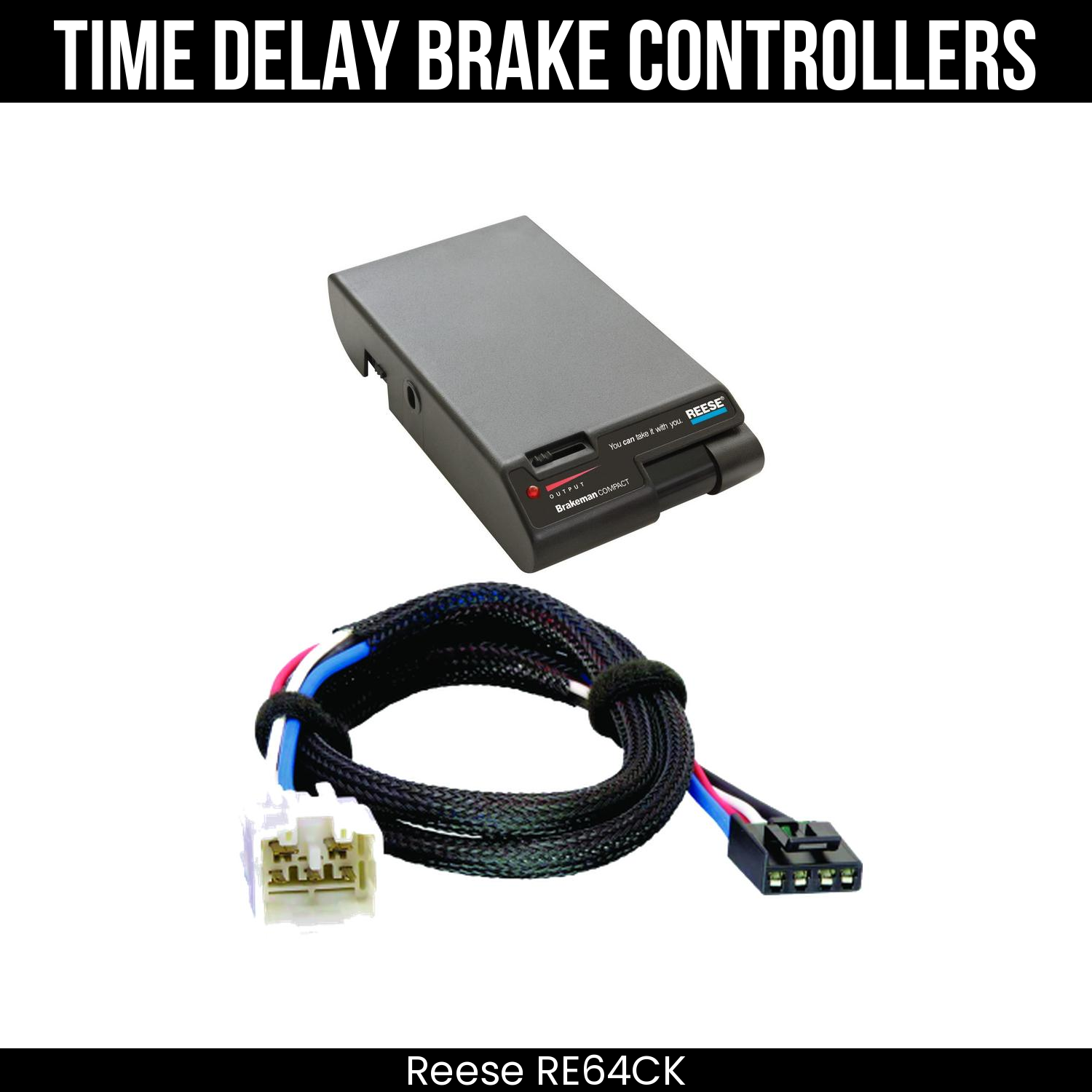 Reese Brakeman Brake Control , Plug Adapter