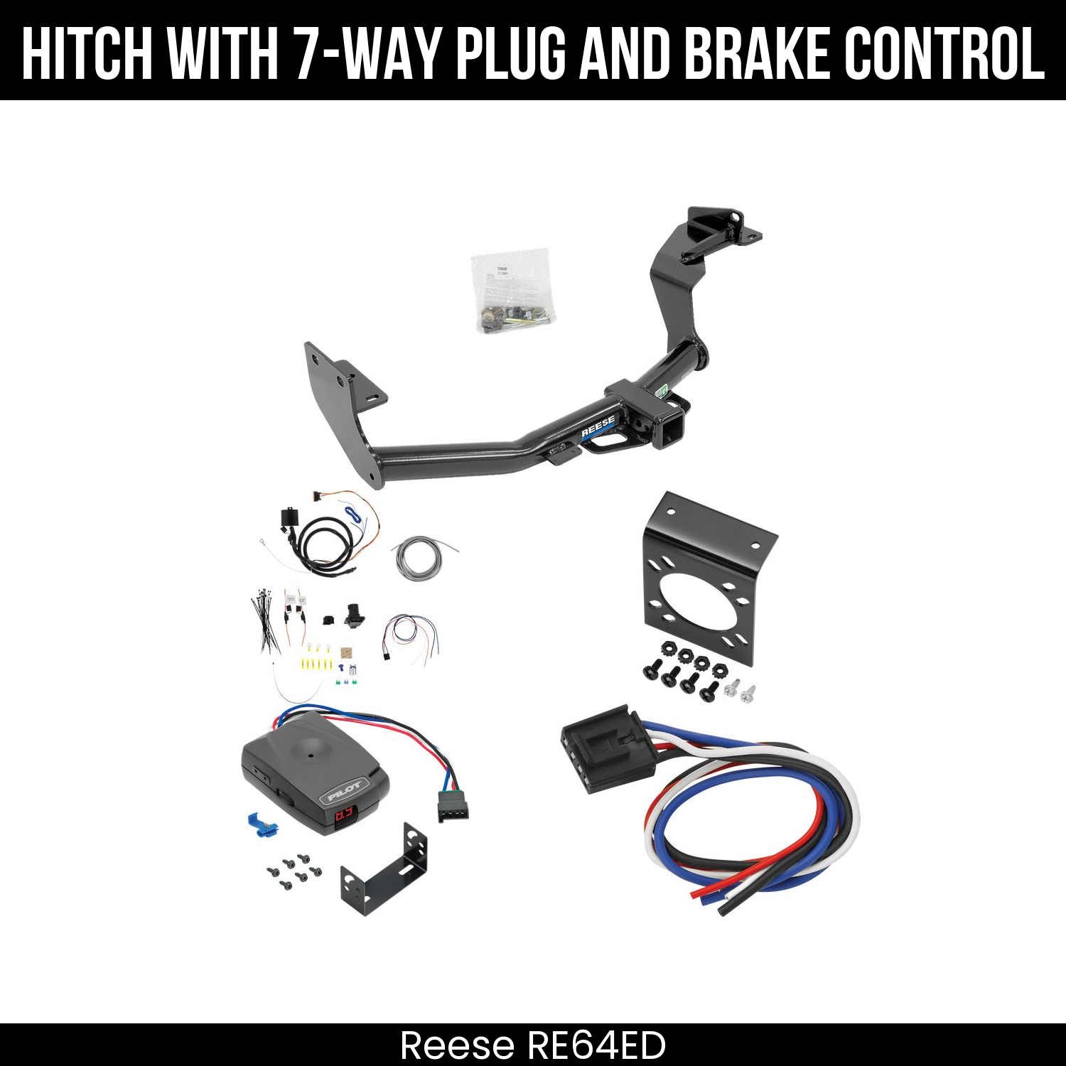 Trailer Hitch , 7-Way , Pro Series Pilot Brake Control
