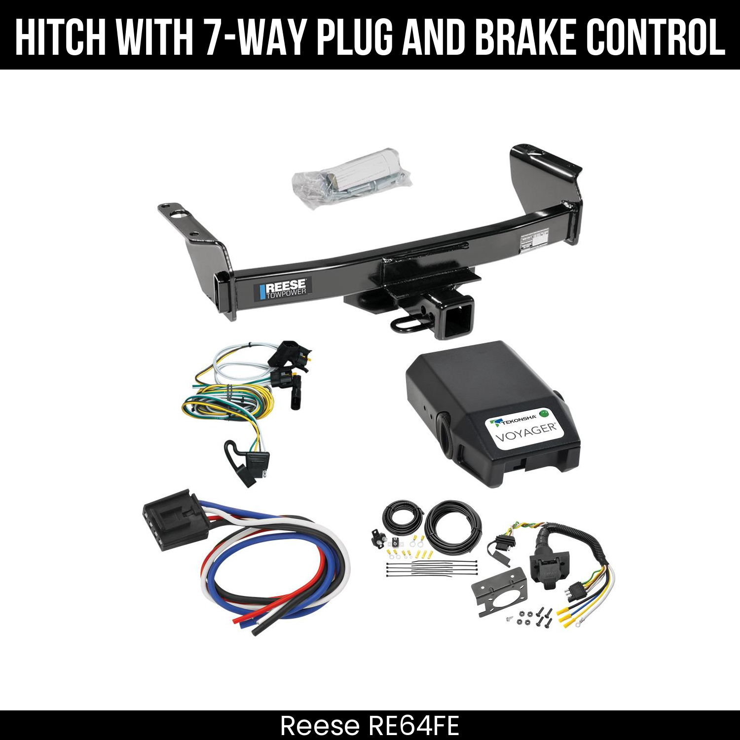 Trailer Hitch , 7-Way , Tekonsha Voyager Brake Control