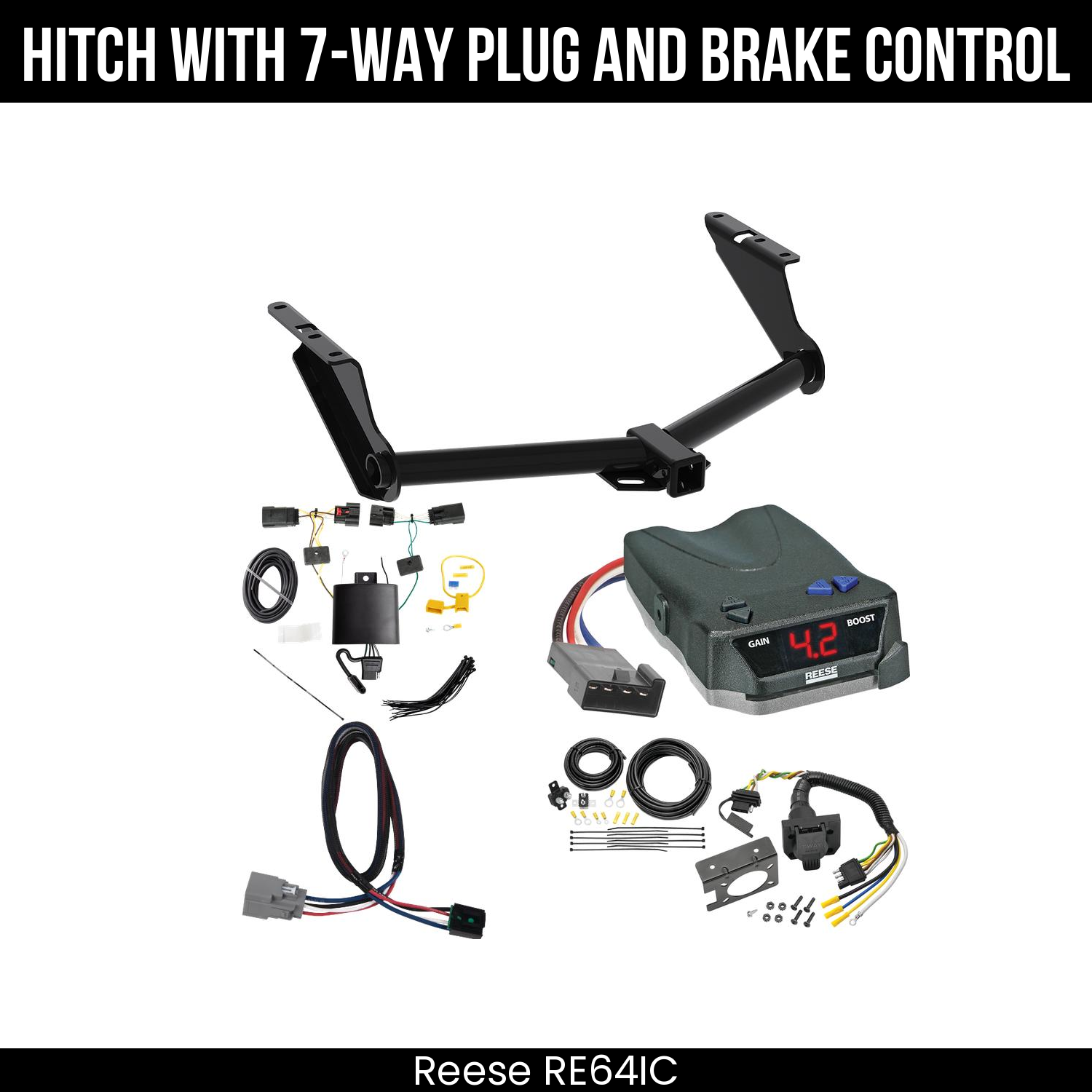 Trailer Hitch , 7-Way , Reese Brake EVN Control