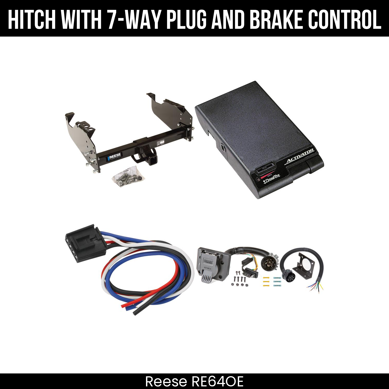 Trailer Hitch , 7-Way , Draw-Tite Activator Brake Control
