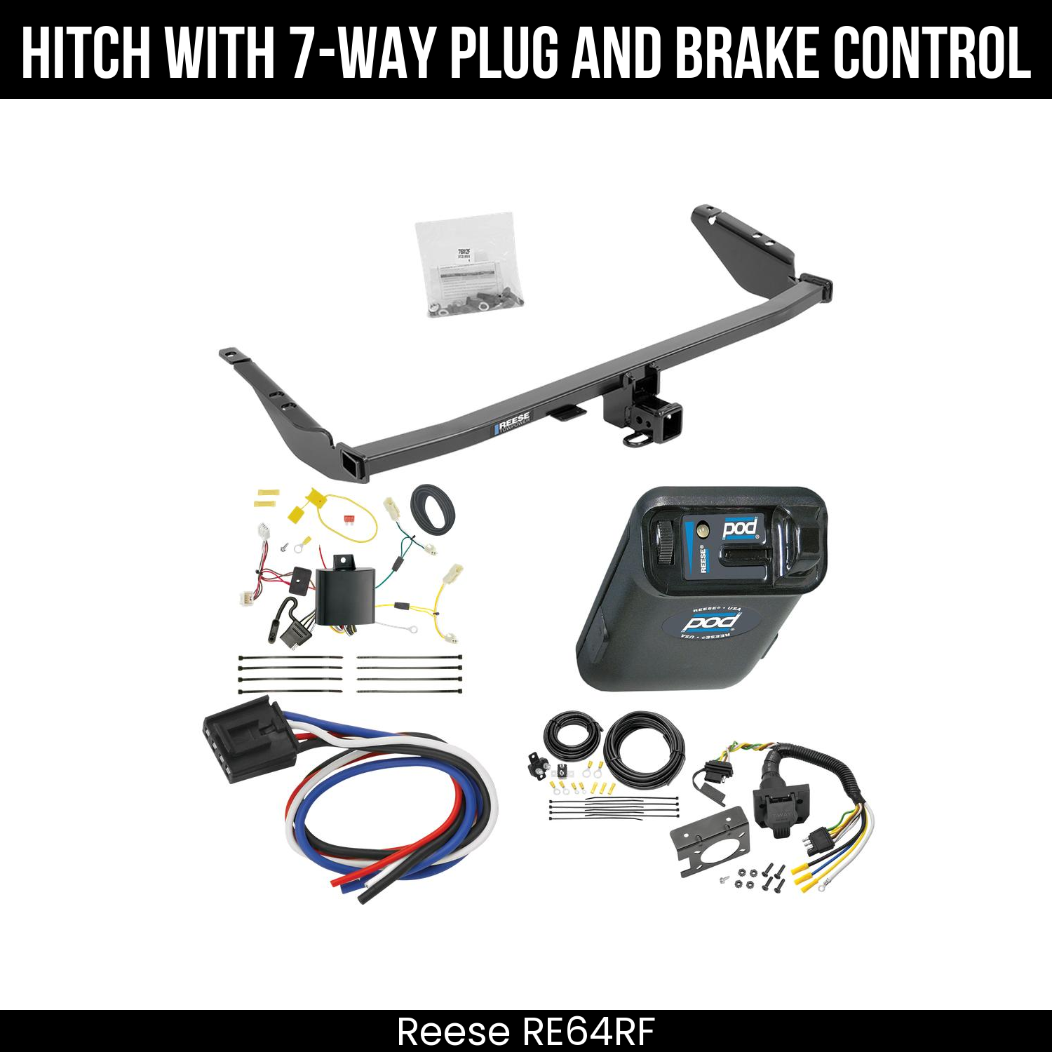 Trailer Hitch , 7-Way , Reese POD Brake Control