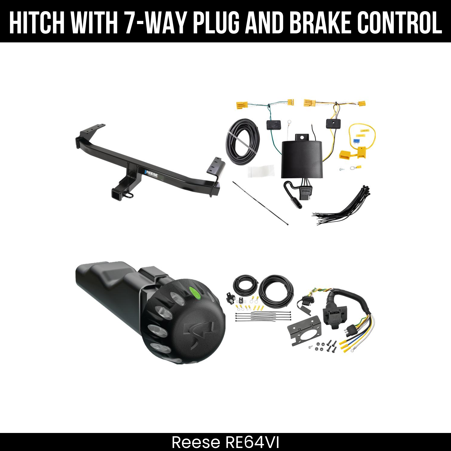 Trailer Hitch , 7-Way , Tekonsha Voyager iD Smart Brake Control