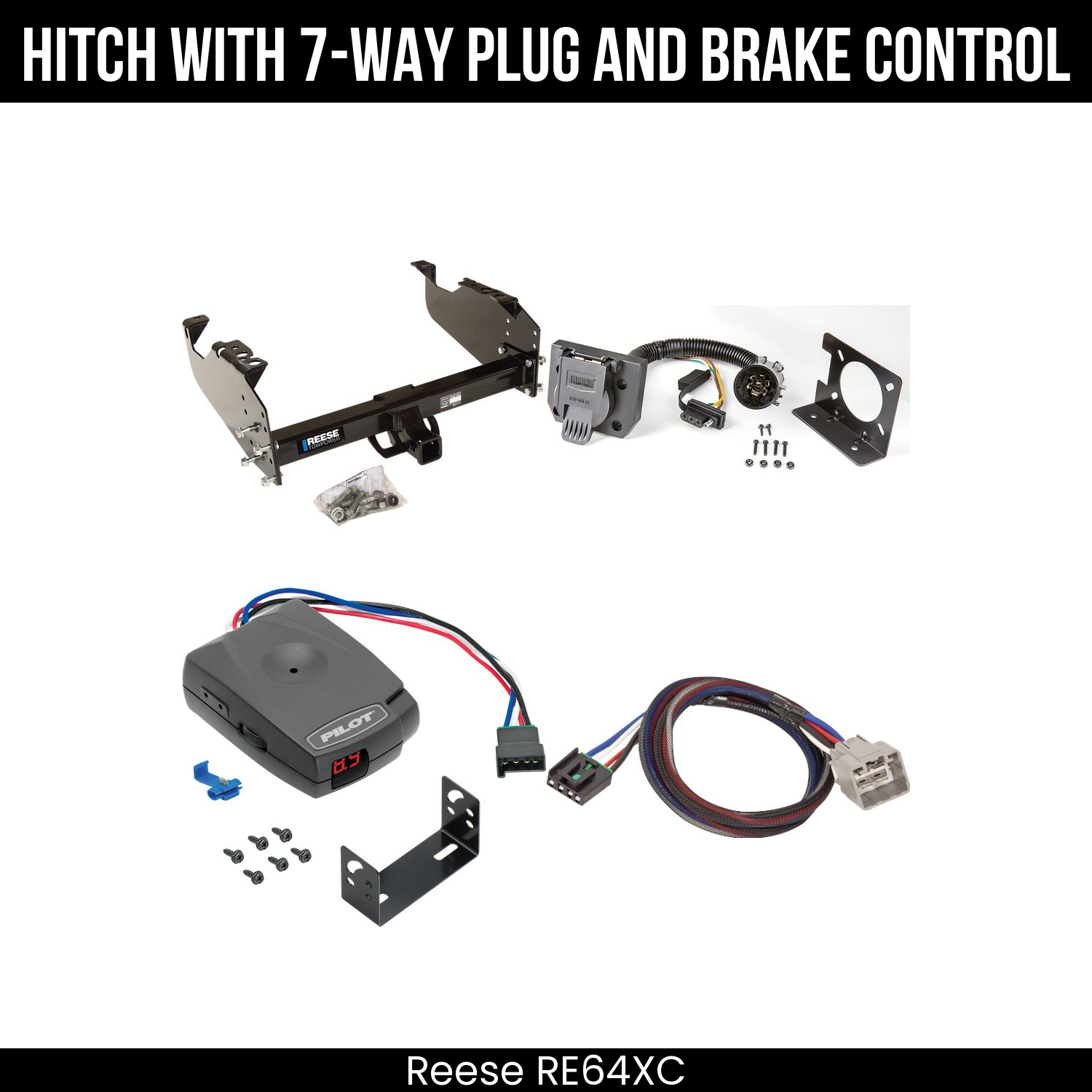 Trailer Hitch , 7-Way , Pro Series Pilot Brake Control