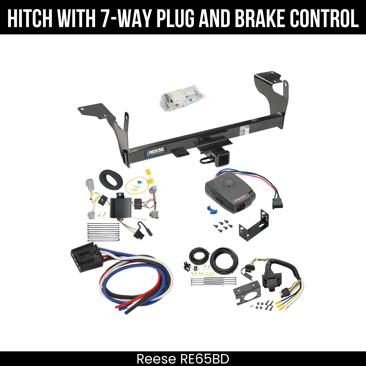 Trailer Hitch , 7-Way , Pro Series Pilot Brake Control