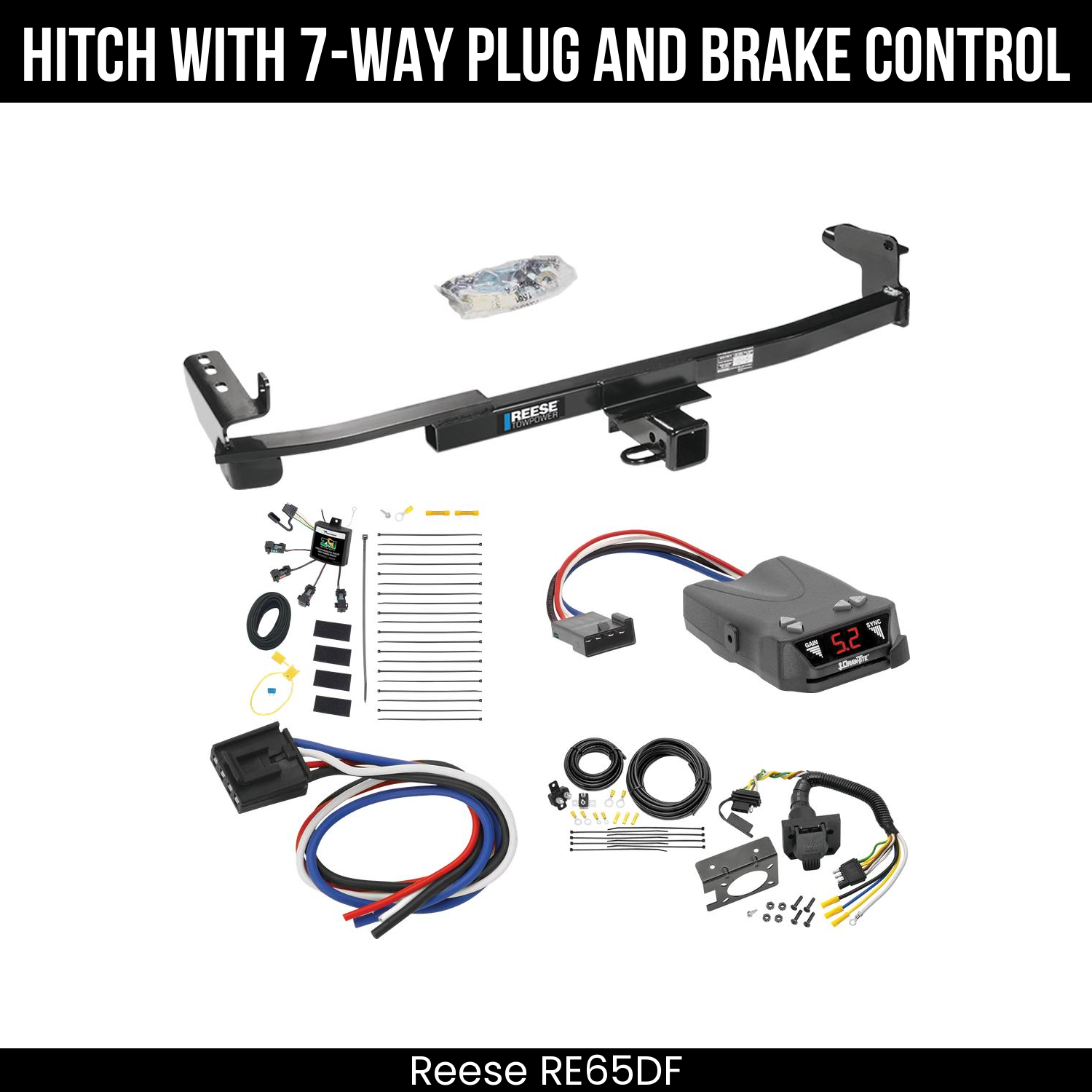 Trailer Hitch , 7-Way , Draw-Tite Activator IV Brake Control