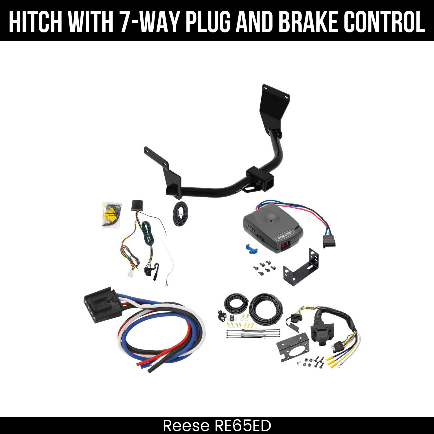 Trailer Hitch , 7-Way , Pro Series Pilot Brake Control