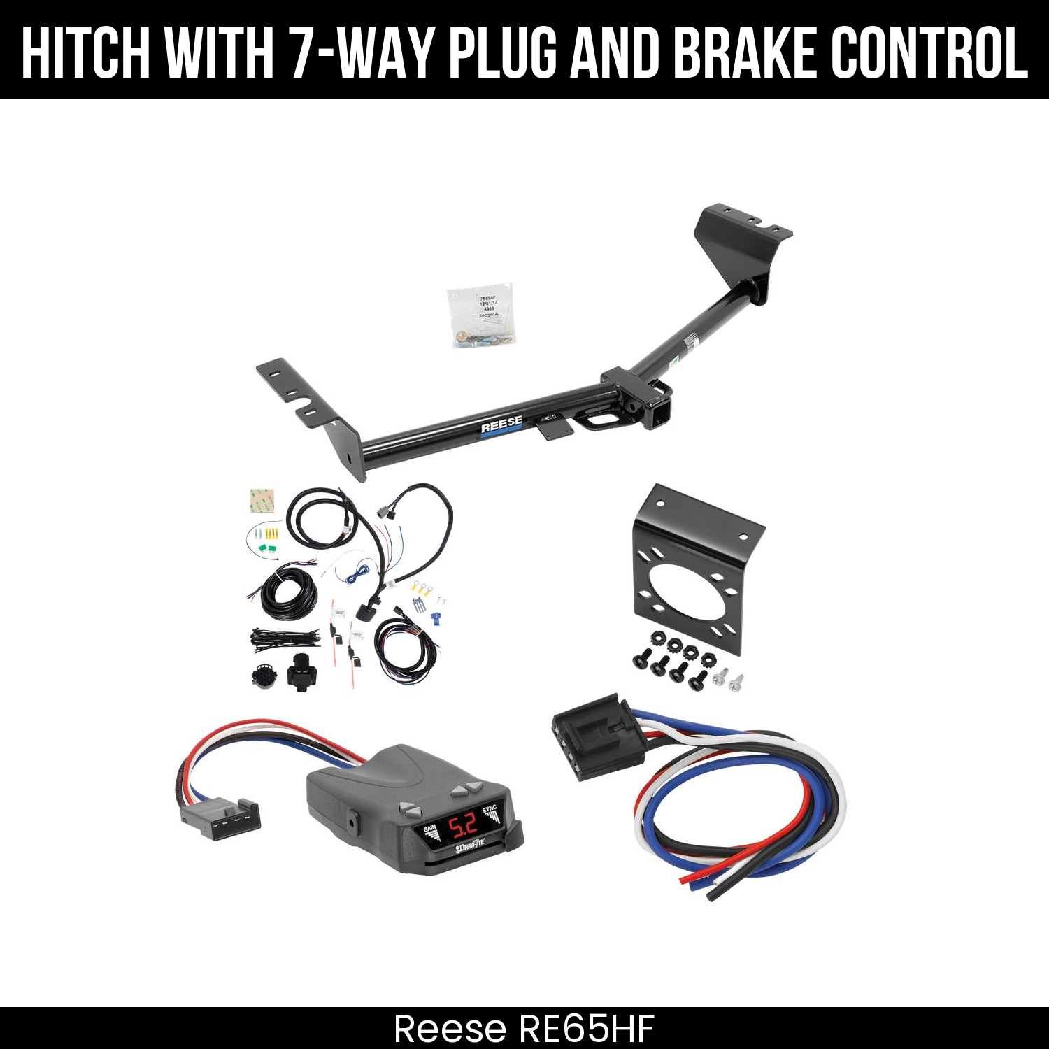 Trailer Hitch , 7-Way , Draw-Tite Activator IV Brake Control