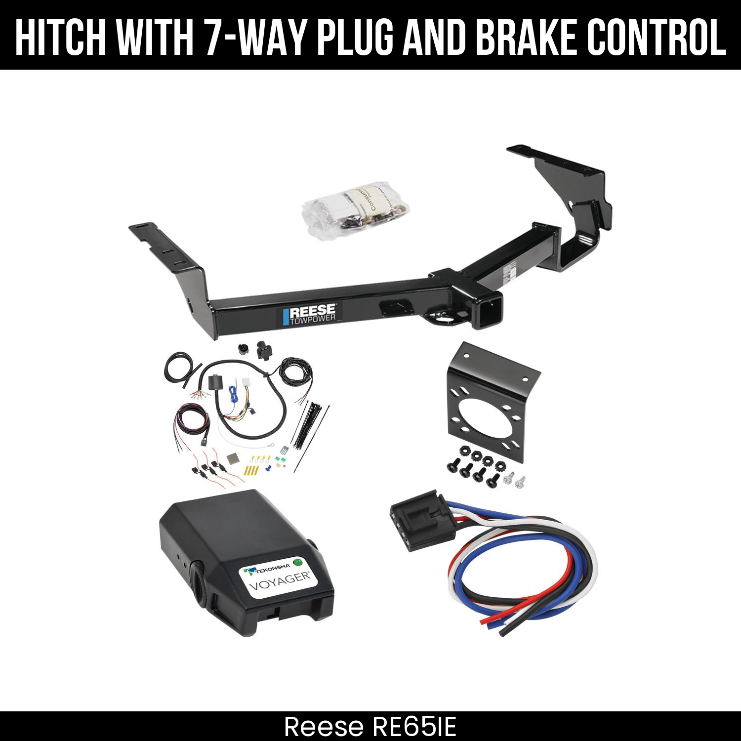 Trailer Hitch , 7-Way , Tekonsha Voyager Brake Control