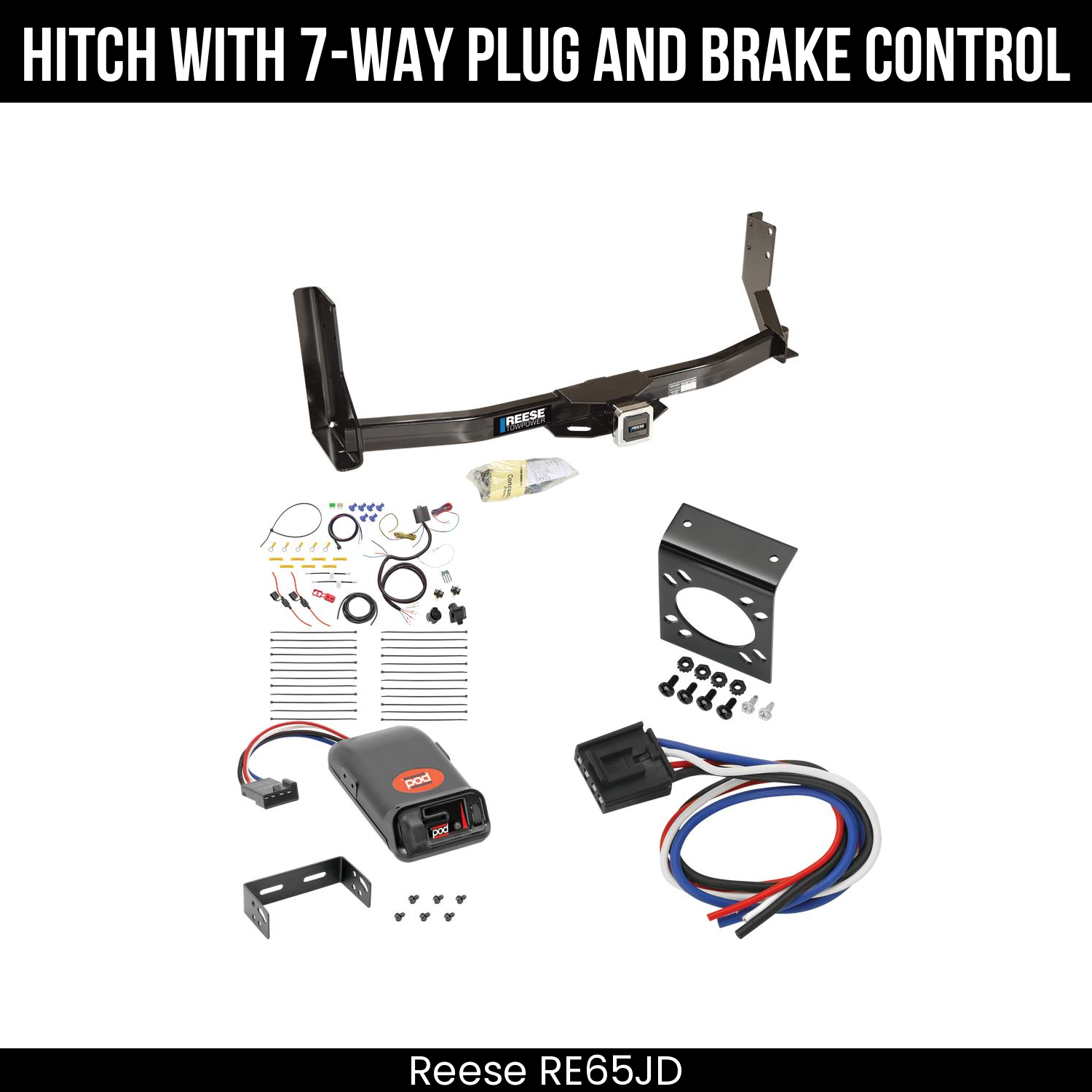 Trailer Hitch , 7-Way , Pro Series POD Brake Control
