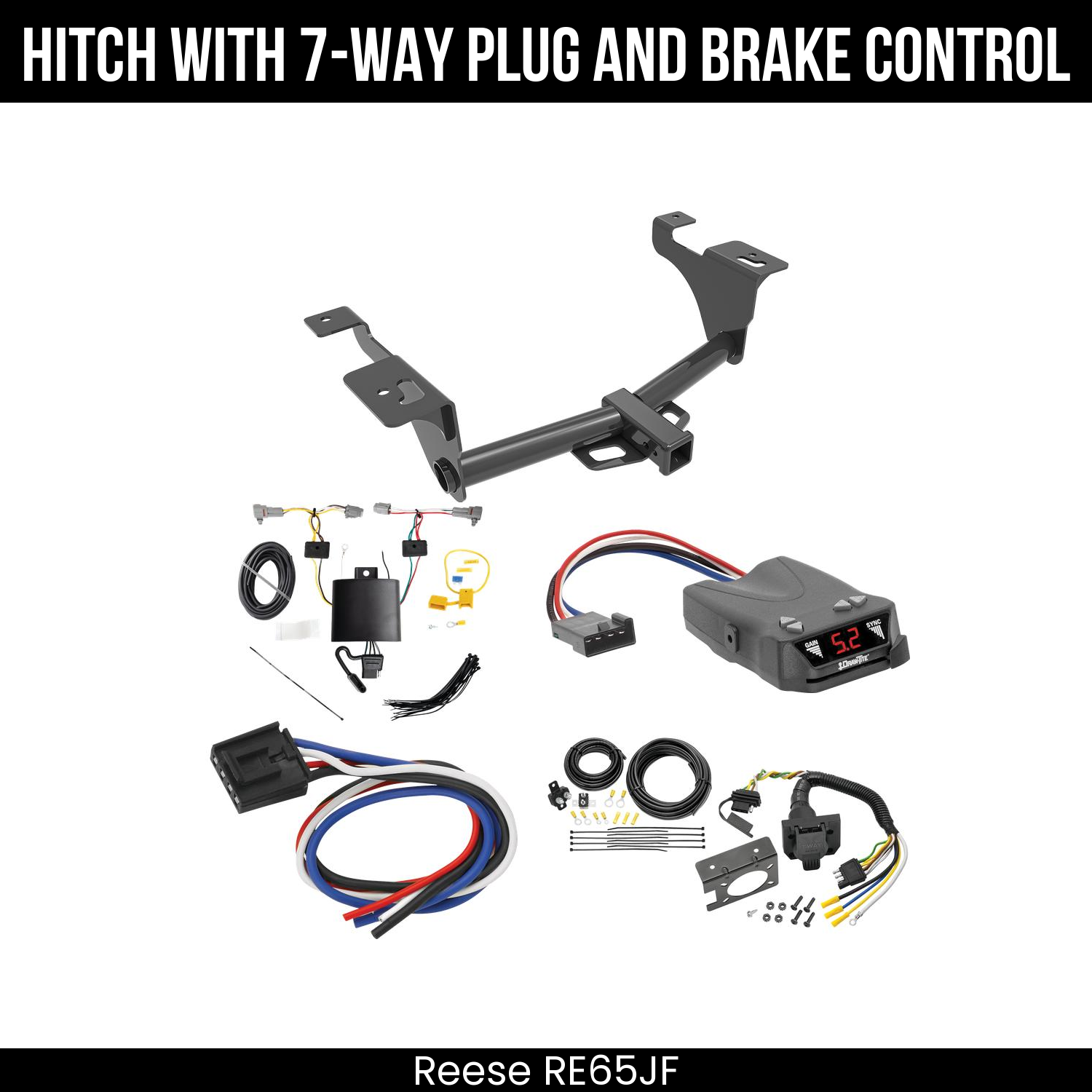Trailer Hitch , 7-Way , Draw-Tite Activator IV Brake Control