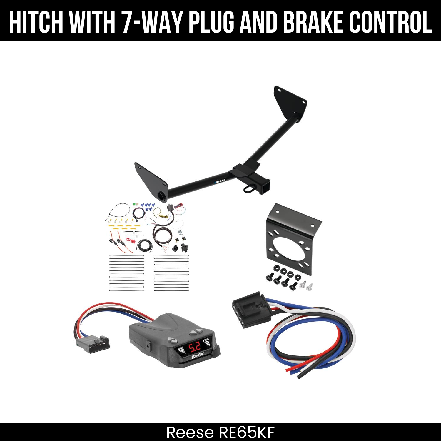 Trailer Hitch , 7-Way , Draw-Tite Activator IV Brake Control