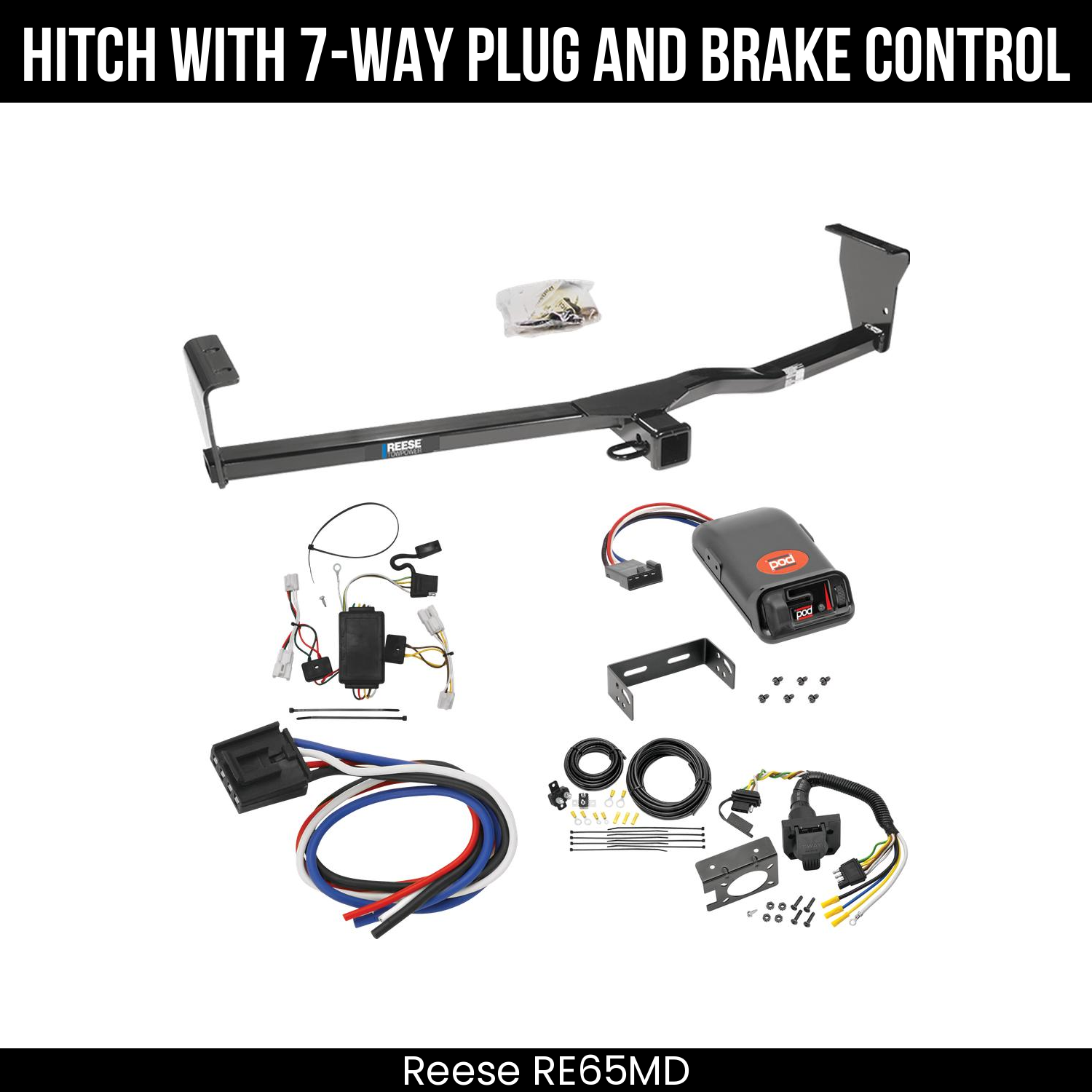 Trailer Hitch , 7-Way , Pro Series POD Brake Control