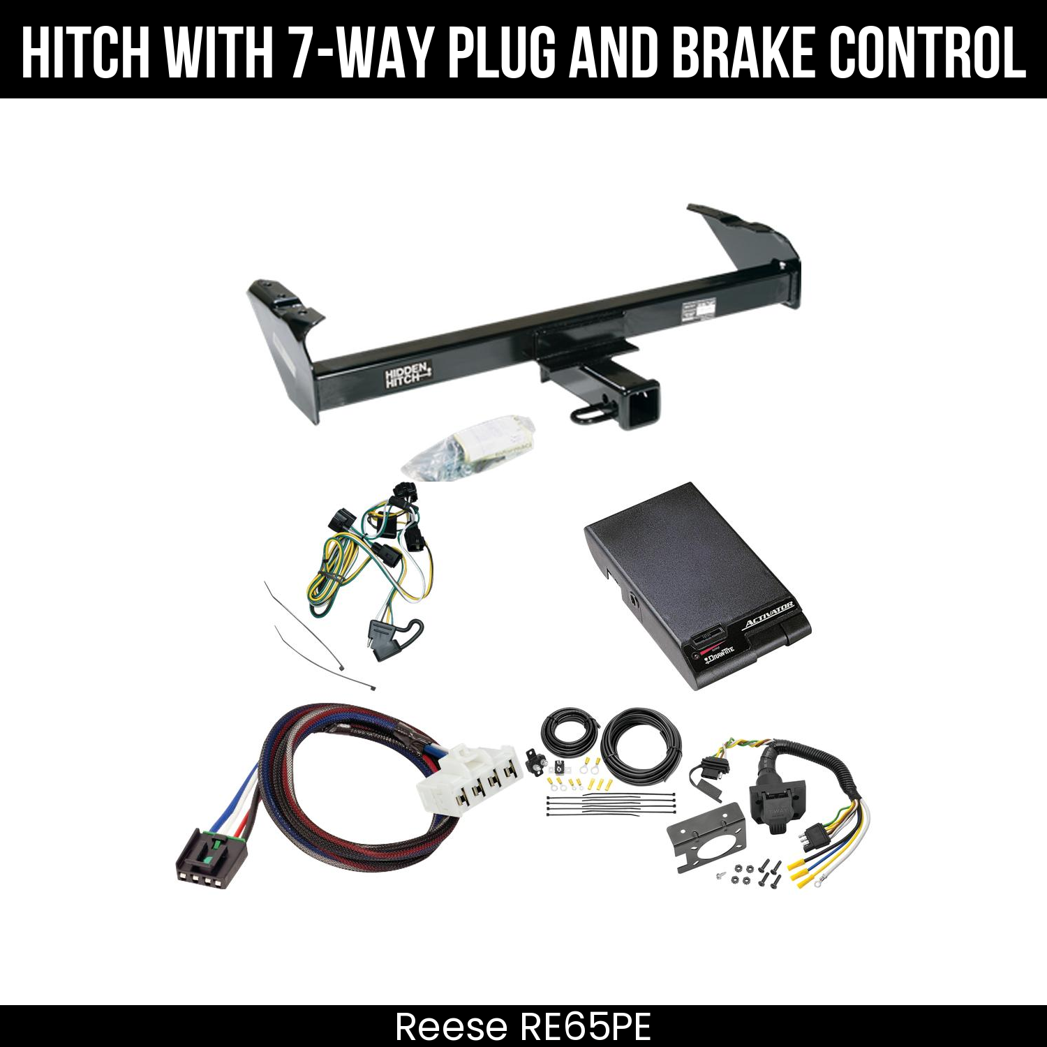 Trailer Hitch , 7-Way , Draw-Tite Activator Brake Control