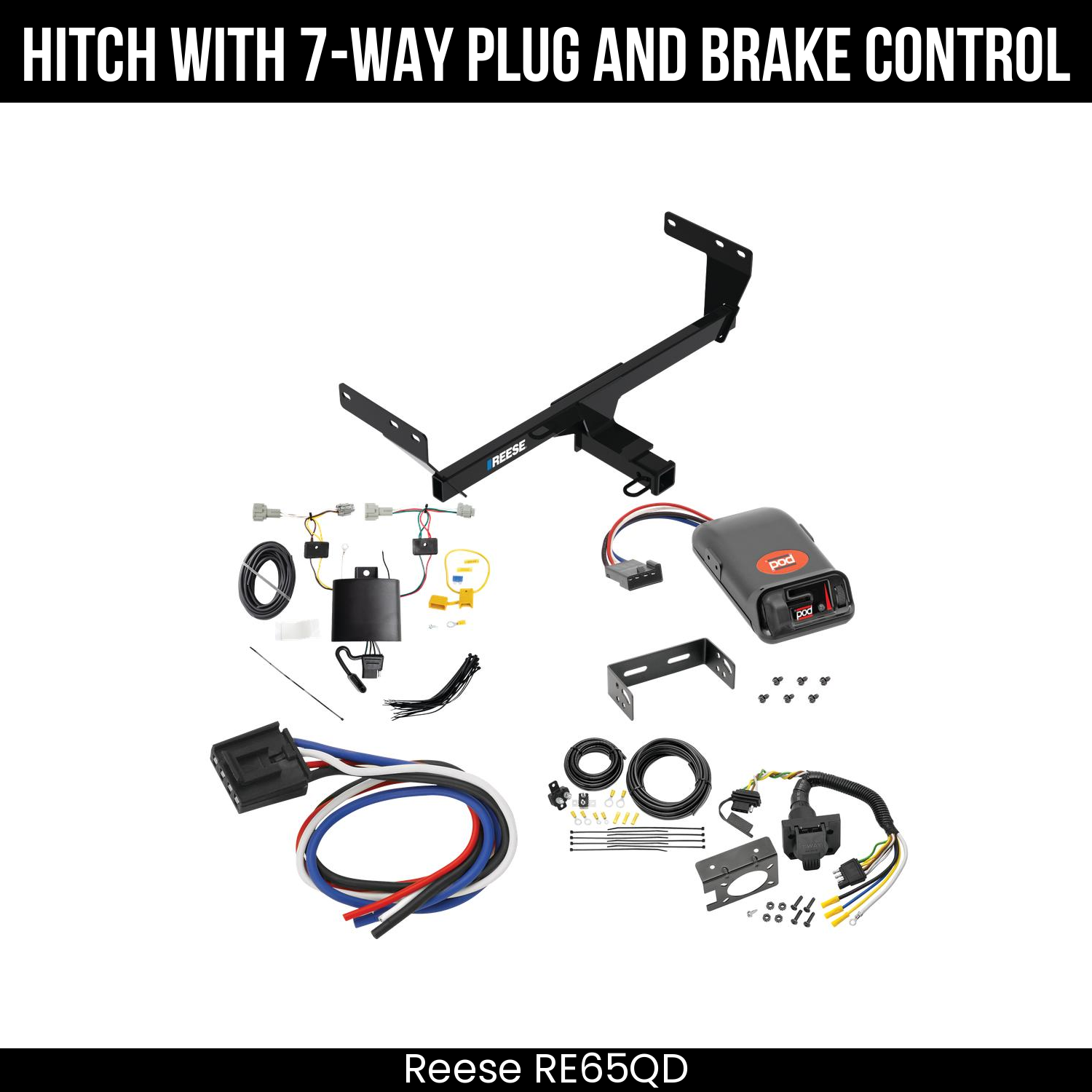 Trailer Hitch , 7-Way , Pro Series POD Brake Control