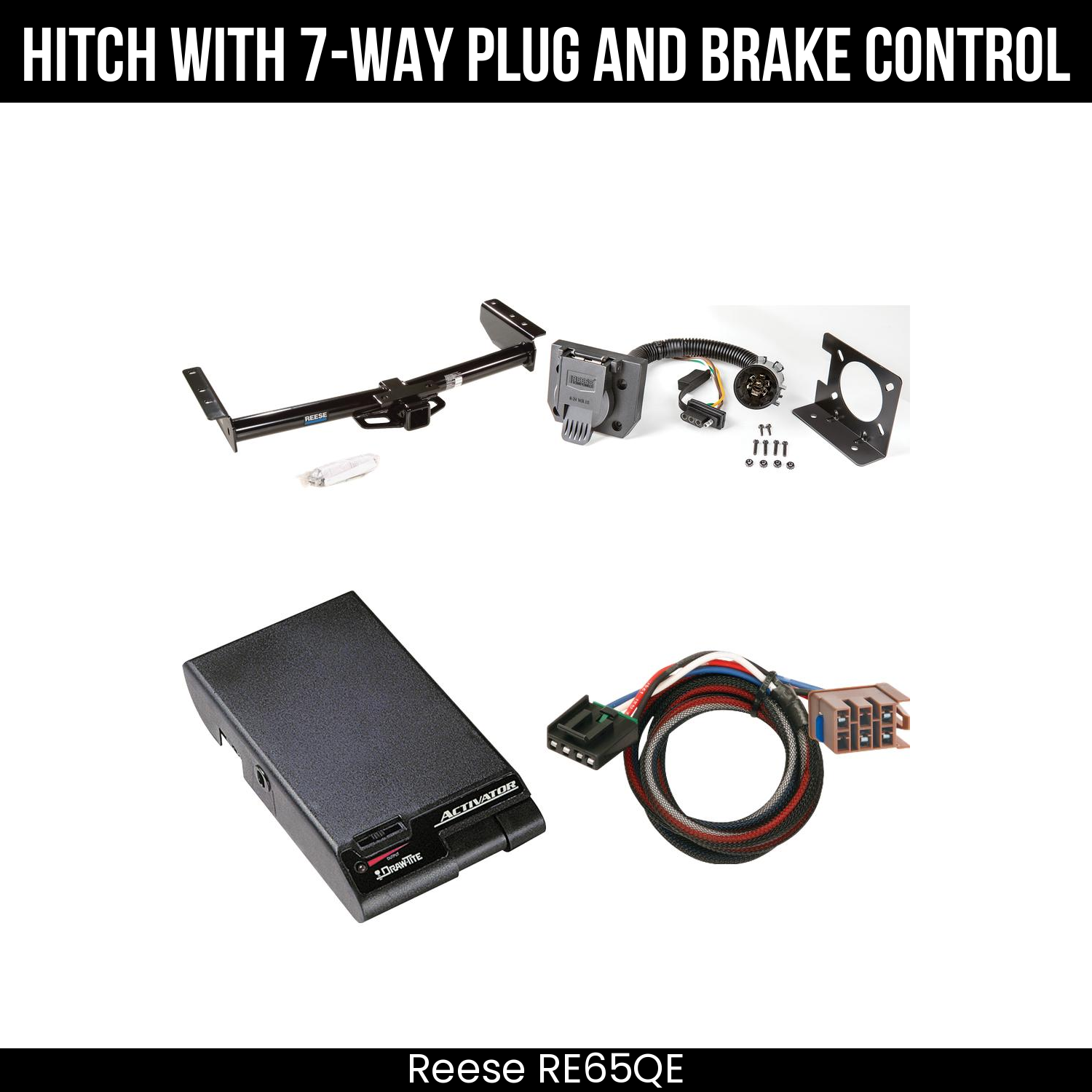 Trailer Hitch , 7-Way , Draw-Tite Activator Brake Control