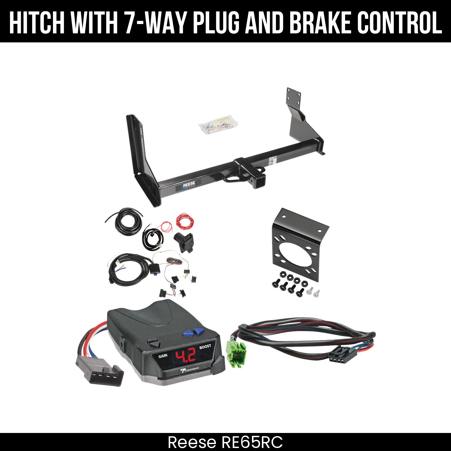 Trailer Hitch , 7-Way , Tekonsha Brake EVN Control