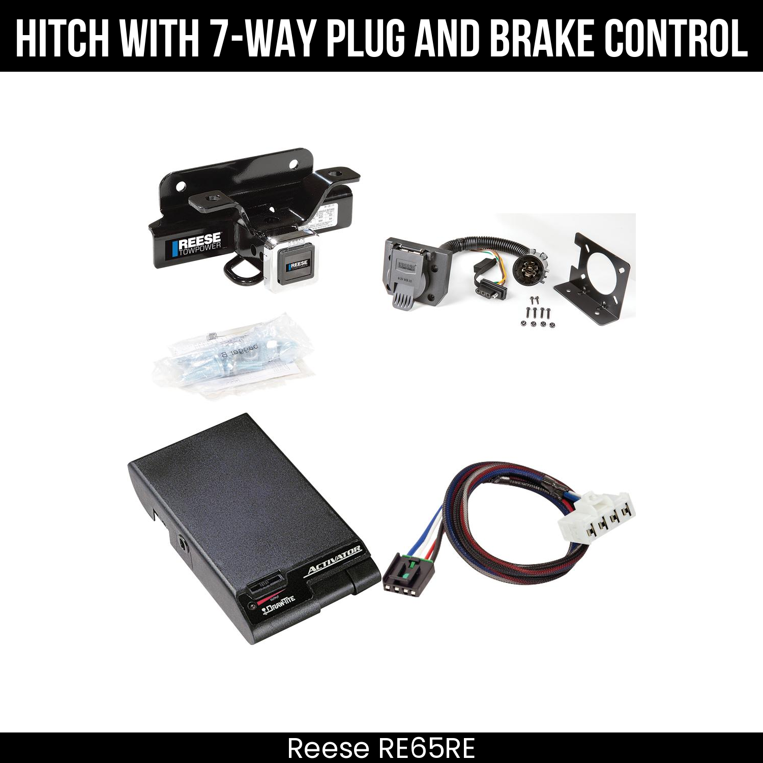 Trailer Hitch , 7-Way , Draw-Tite Activator Brake Control