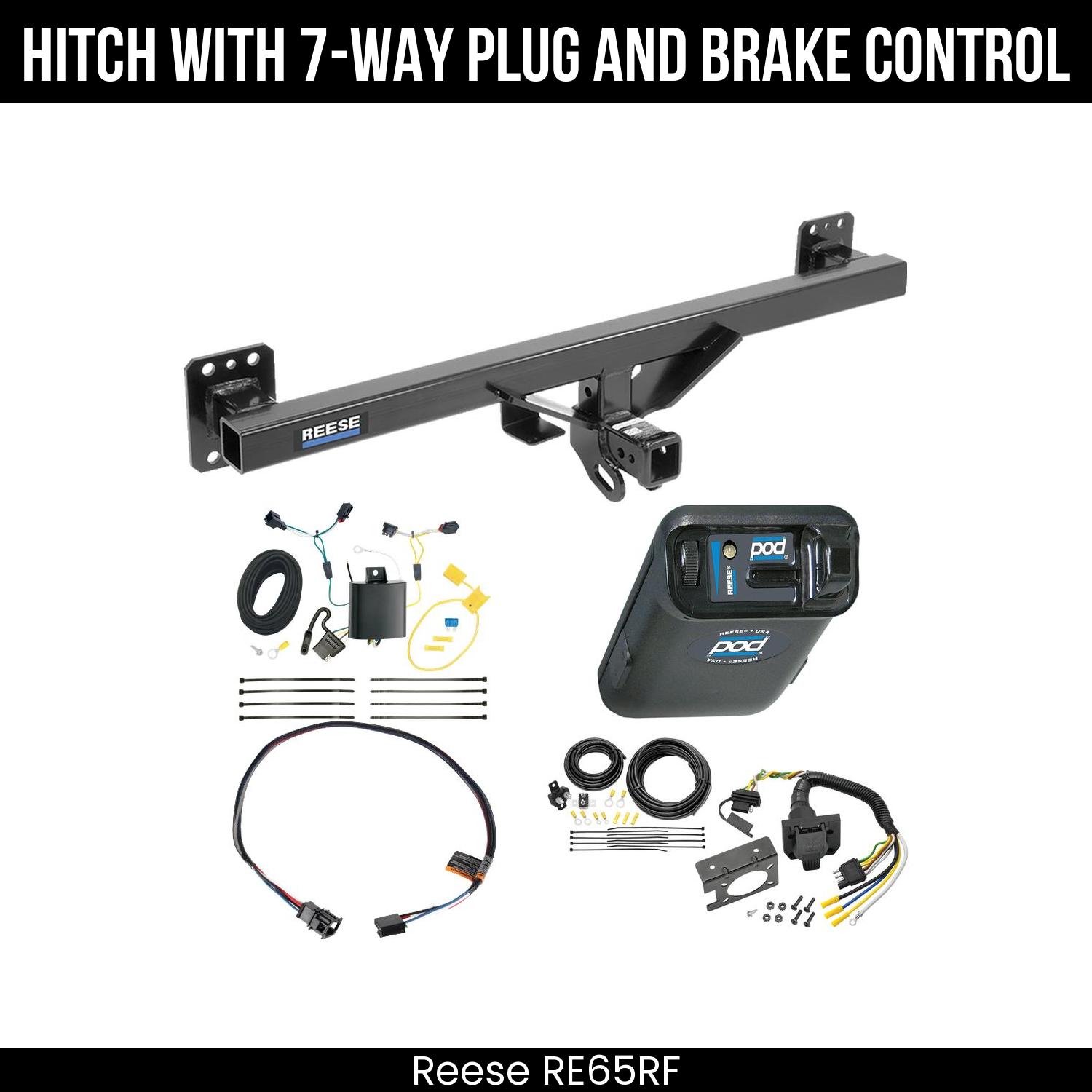 Trailer Hitch , 7-Way , Reese POD Brake Control