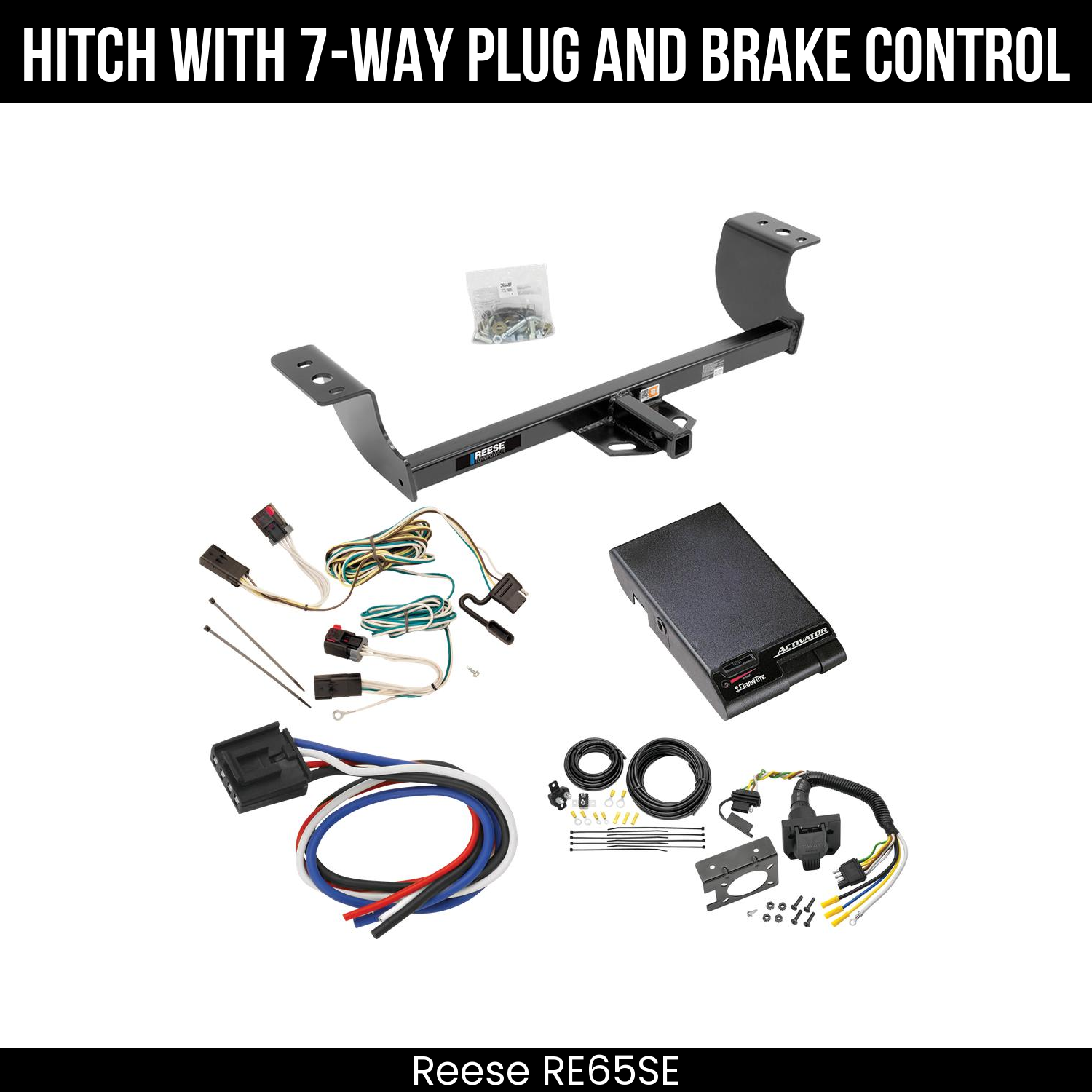 Trailer Hitch , 7-Way , Draw-Tite Activator Brake Control