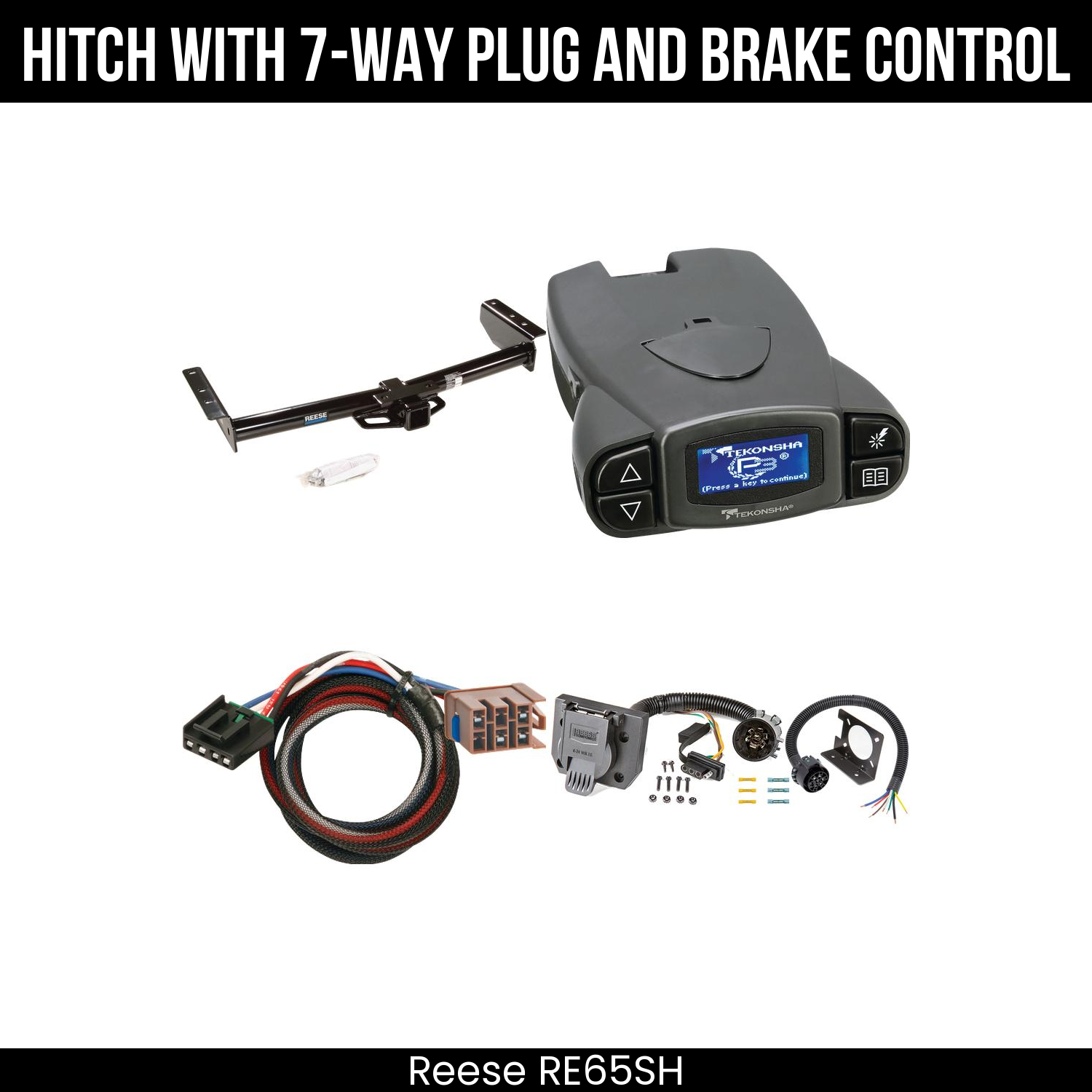 Trailer Hitch , 7-Way , Tekonsha Prodigy P3 Brake Control