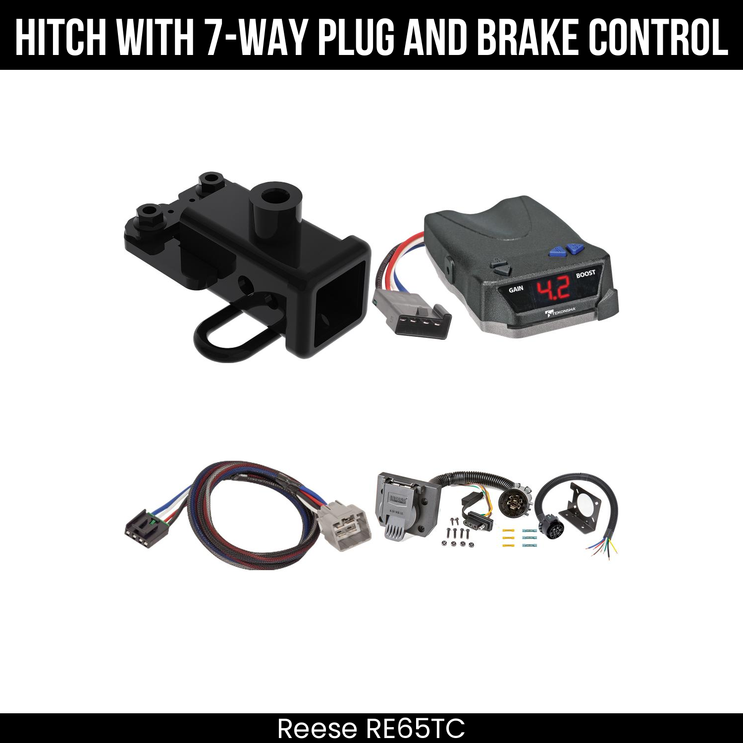 Trailer Hitch , 7-Way , Tekonsha Brake EVN Control