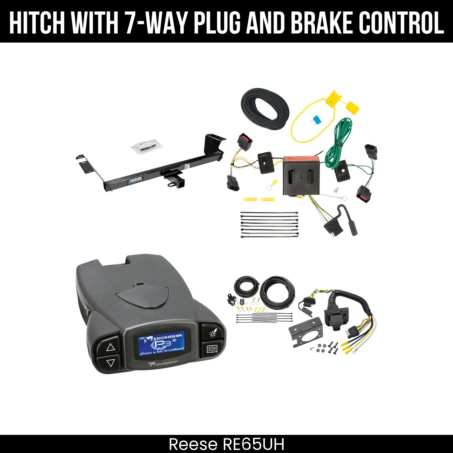 Trailer Hitch , 7-Way , Tekonsha Prodigy P3 Brake Control