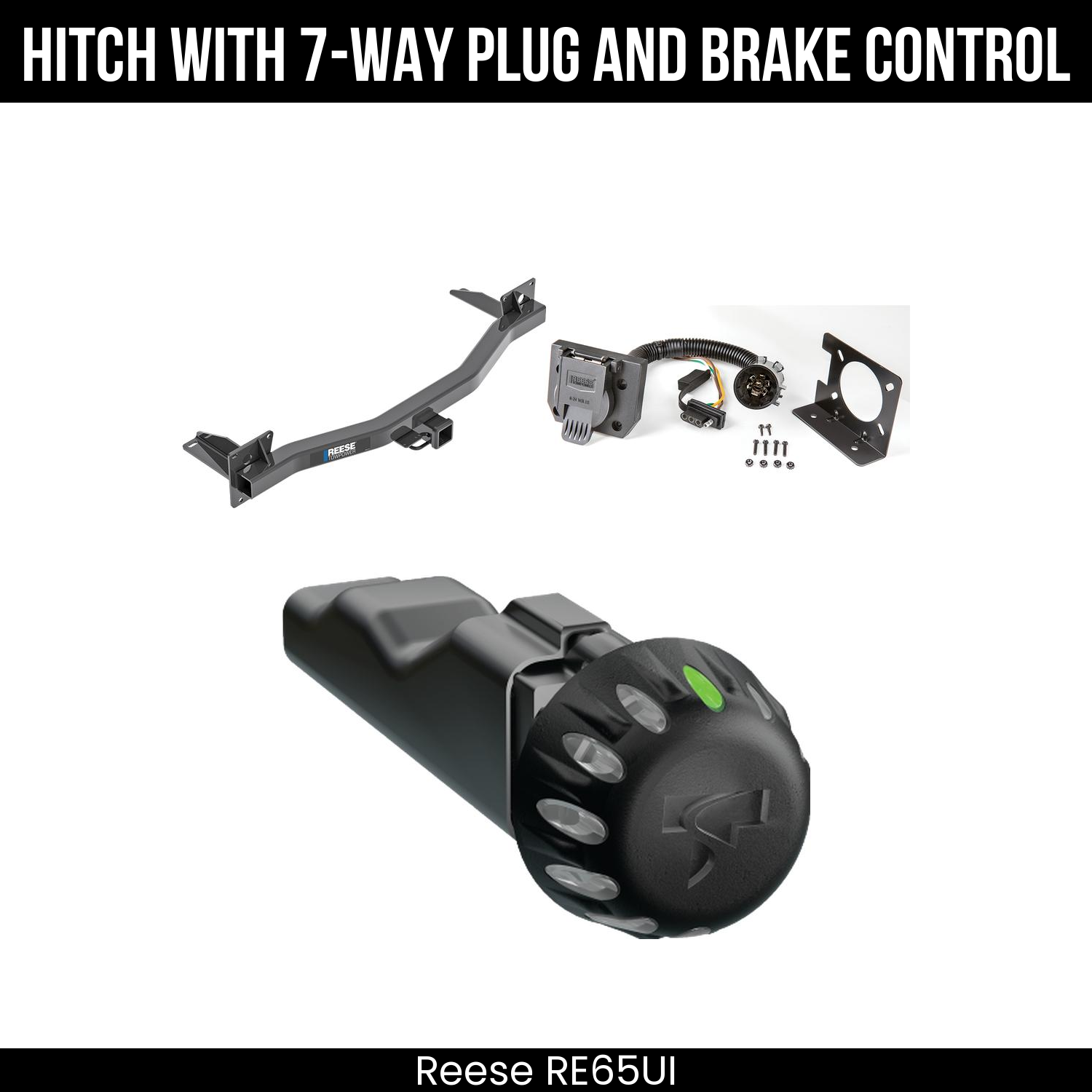 Trailer Hitch , 7-Way , Tekonsha Voyager iD Smart Brake Control