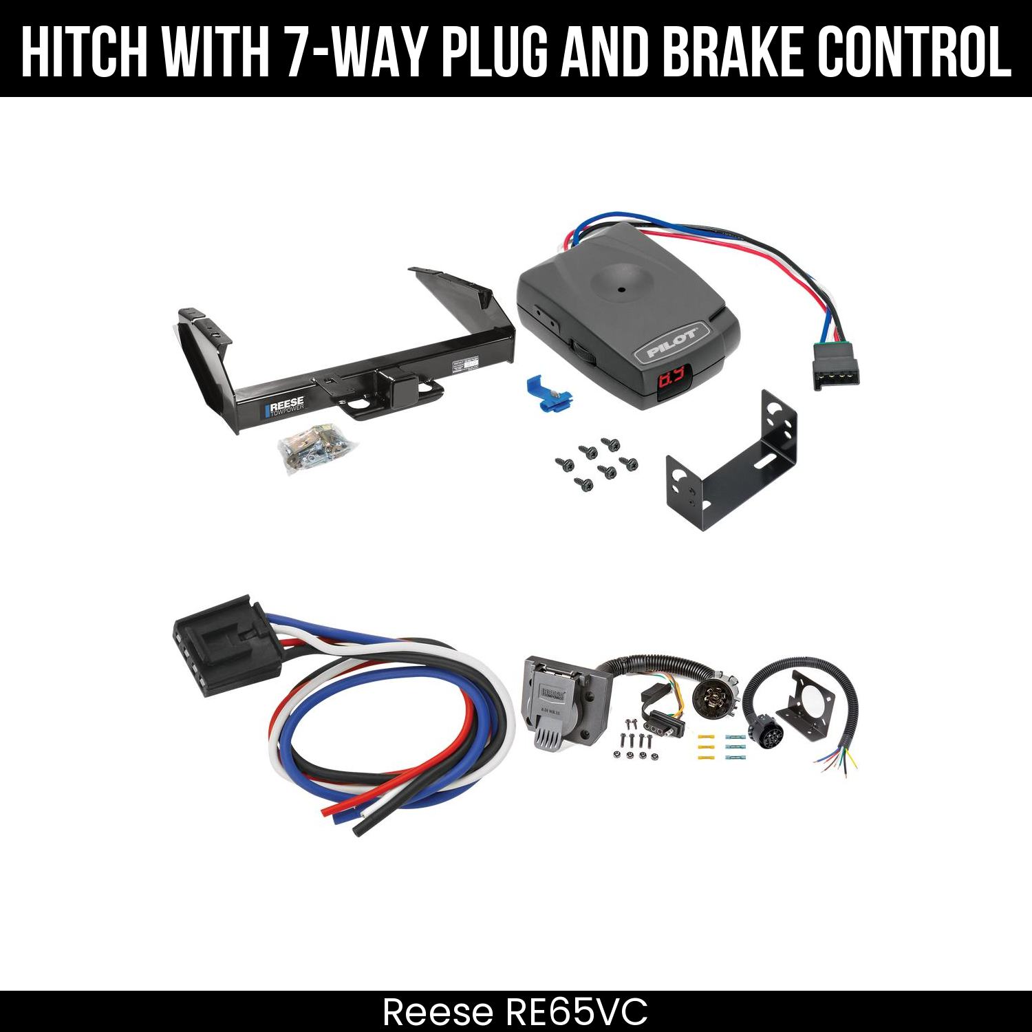 Trailer Hitch , 7-Way , Pro Series Pilot Brake Control