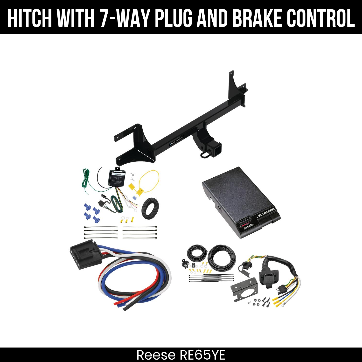 Trailer Hitch , 7-Way , Draw-Tite Activator Brake Control