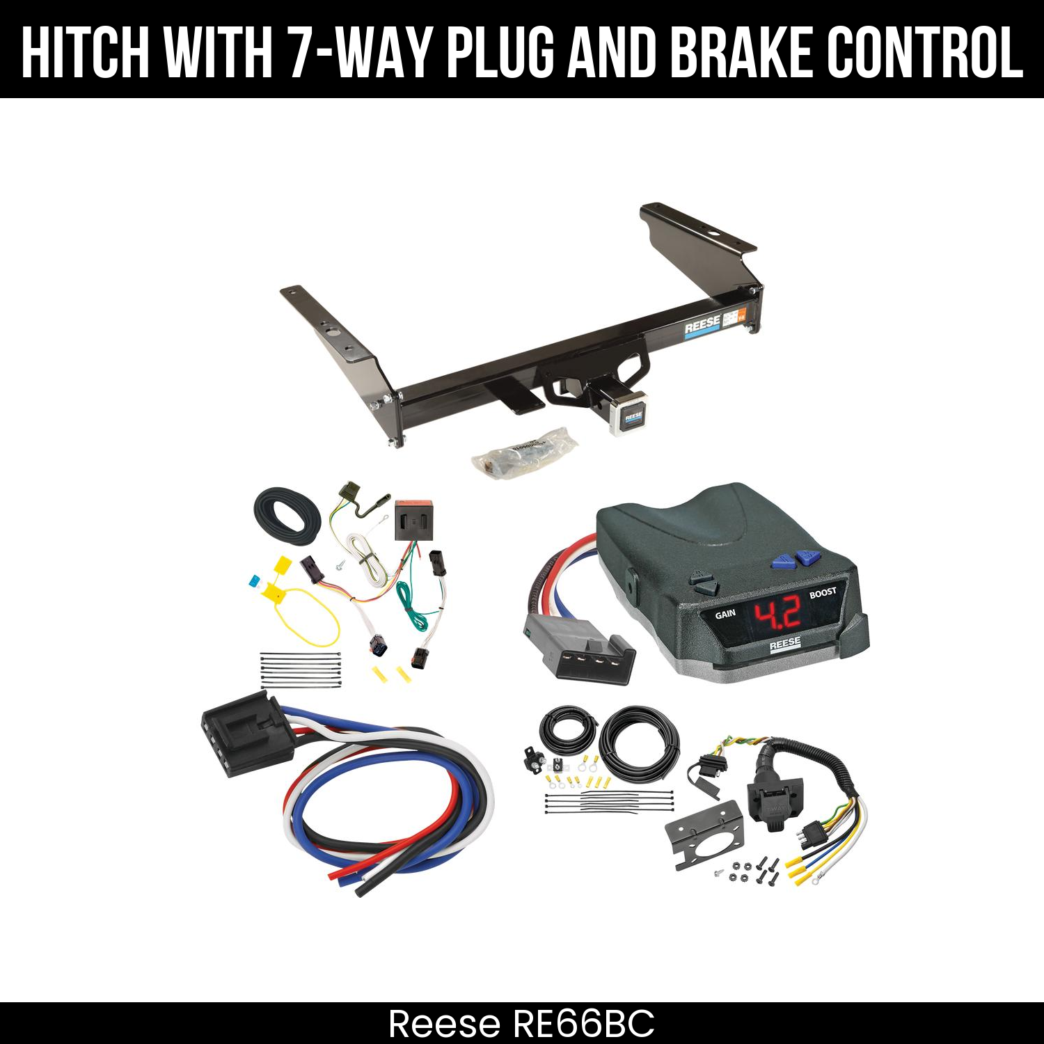 Trailer Hitch , 7-Way , Reese Brake EVN Control