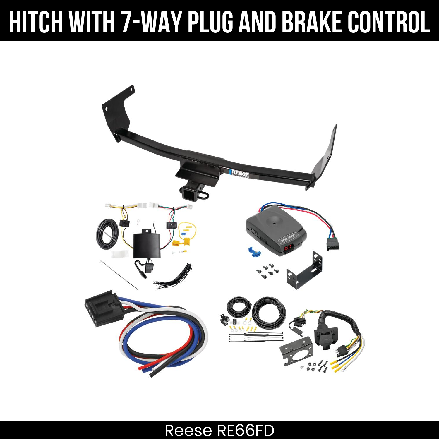 Trailer Hitch , 7-Way , Pro Series Pilot Brake Control