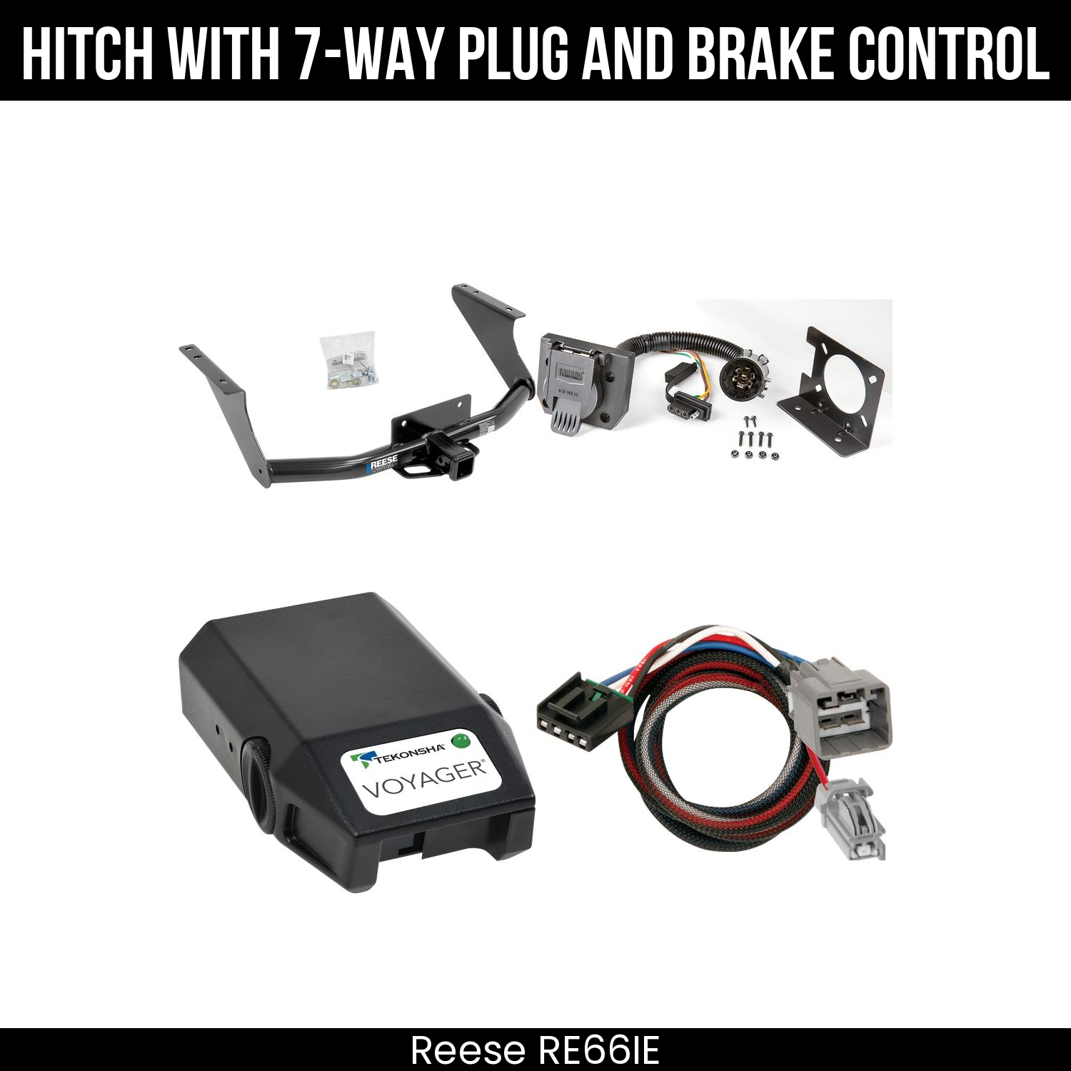 Trailer Hitch , 7-Way , Tekonsha Voyager Brake Control