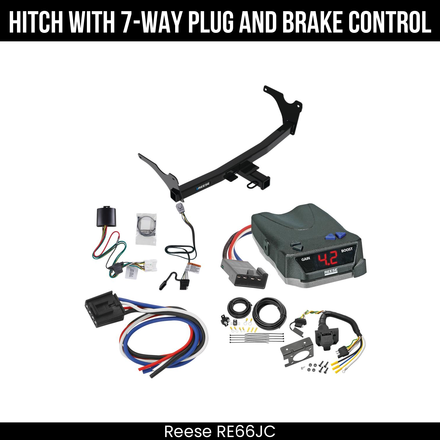 Trailer Hitch , 7-Way , Reese Brake EVN Control