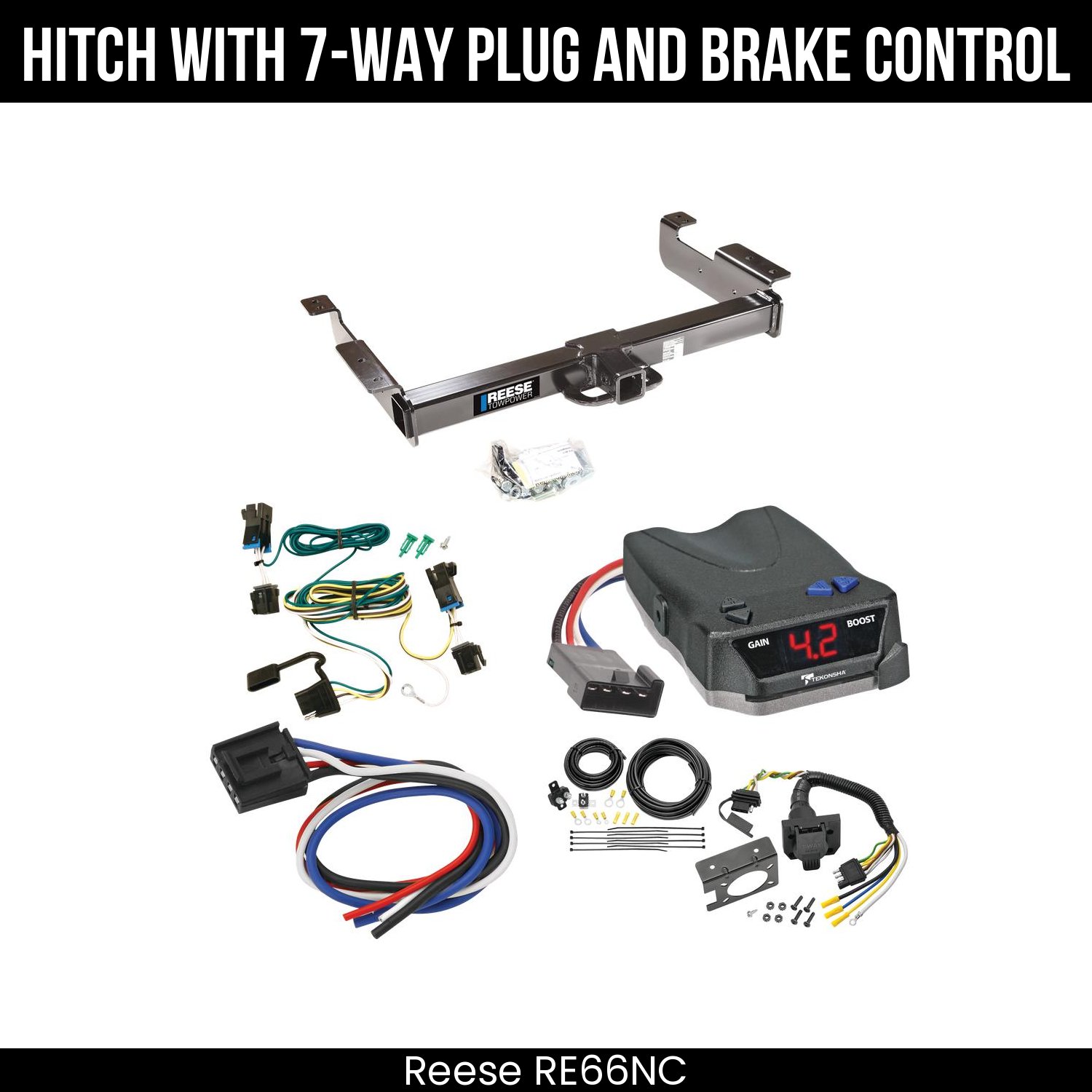 Trailer Hitch , 7-Way , Tekonsha Brake EVN Control
