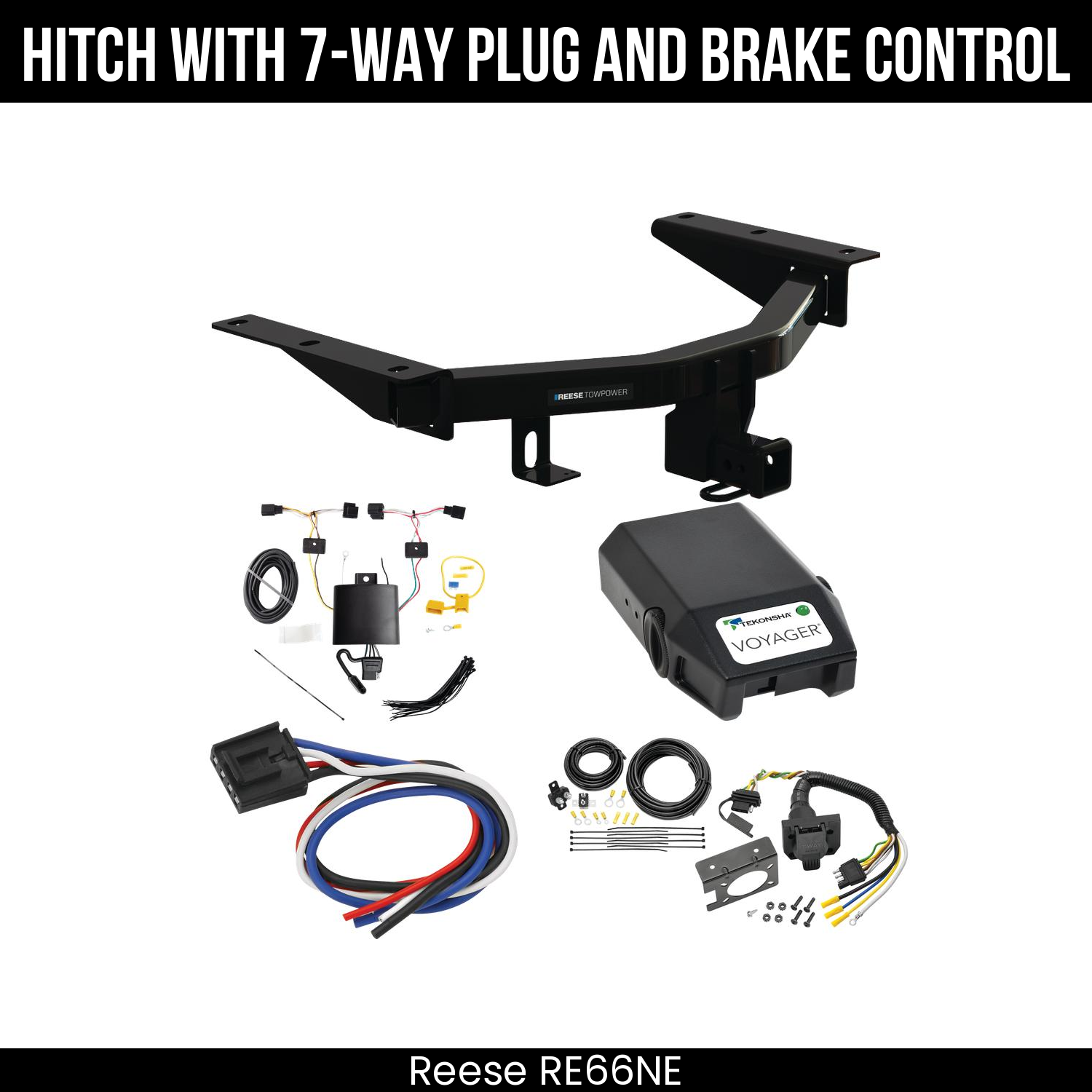 Trailer Hitch , 7-Way , Tekonsha Voyager Brake Control
