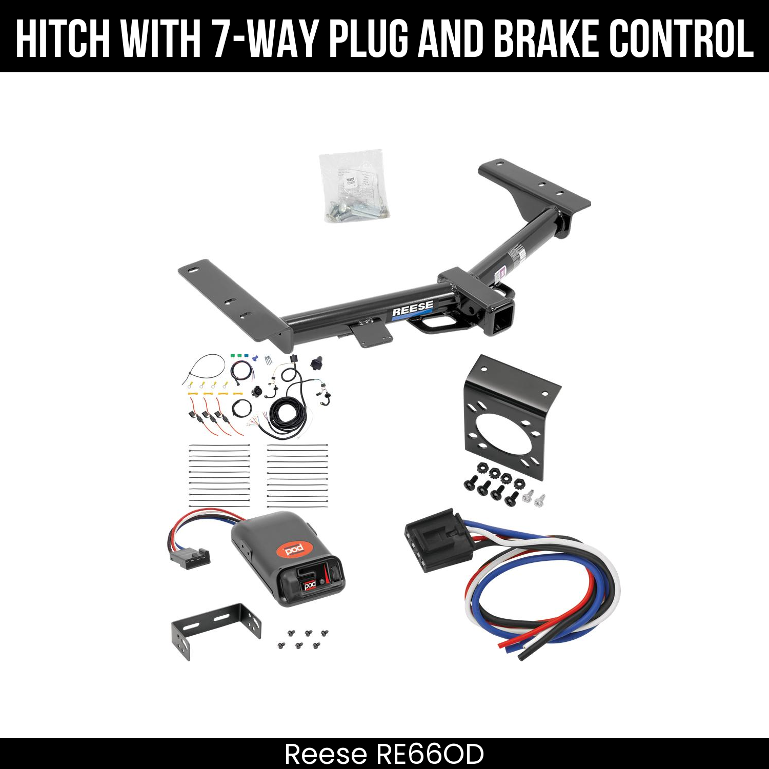 Trailer Hitch , 7-Way , Pro Series POD Brake Control